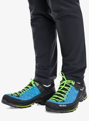 Treking čevlji Salewa Mountain Trainer 2 GTX - blue danube/fluo green