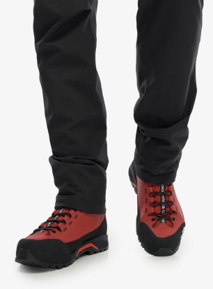 Treking čevlji The North Face Verto Alpine Mid GORE-TEX - iron clay/lava red