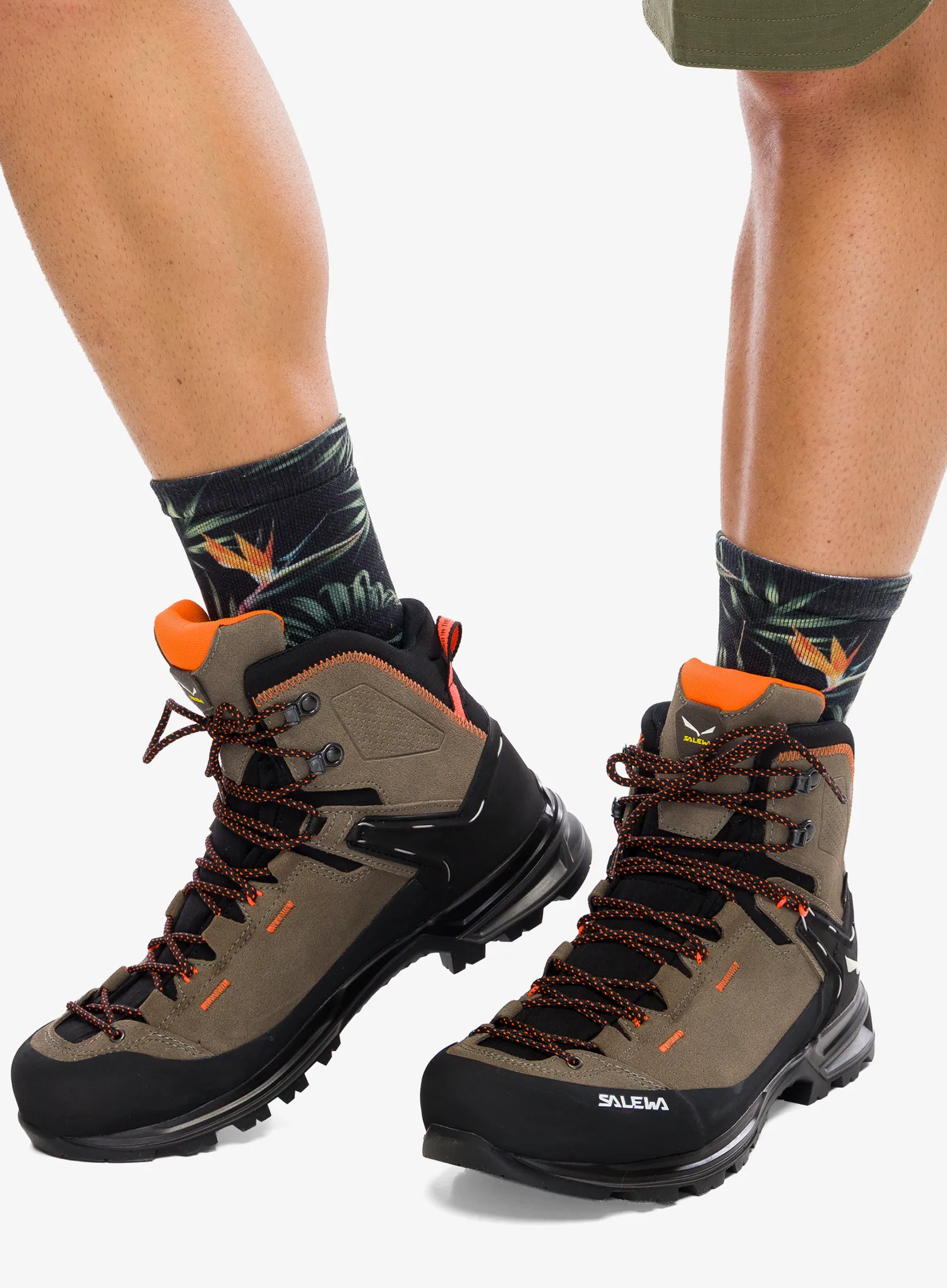Treking čevlji Salewa MTN Trainer 2 Mid GTX - bungee cord/black