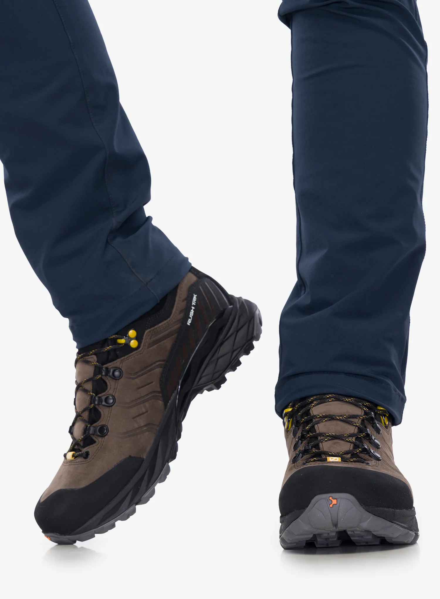 Treking čevlji Scarpa Rush TRK Pro GTX - volcano/mustard