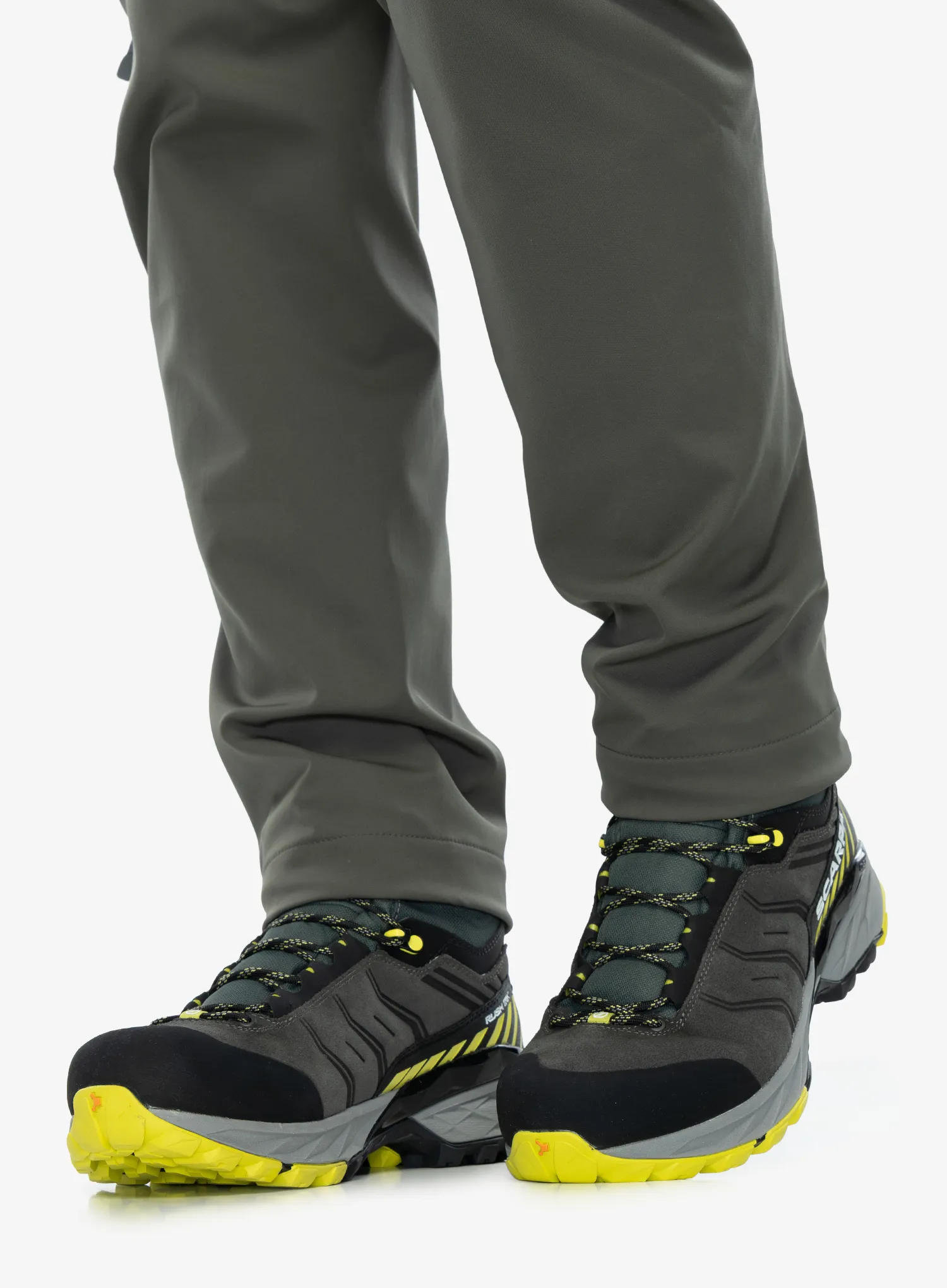 Treking čevlji visoki Scarpa Rush TRK GTX - titanium/lime