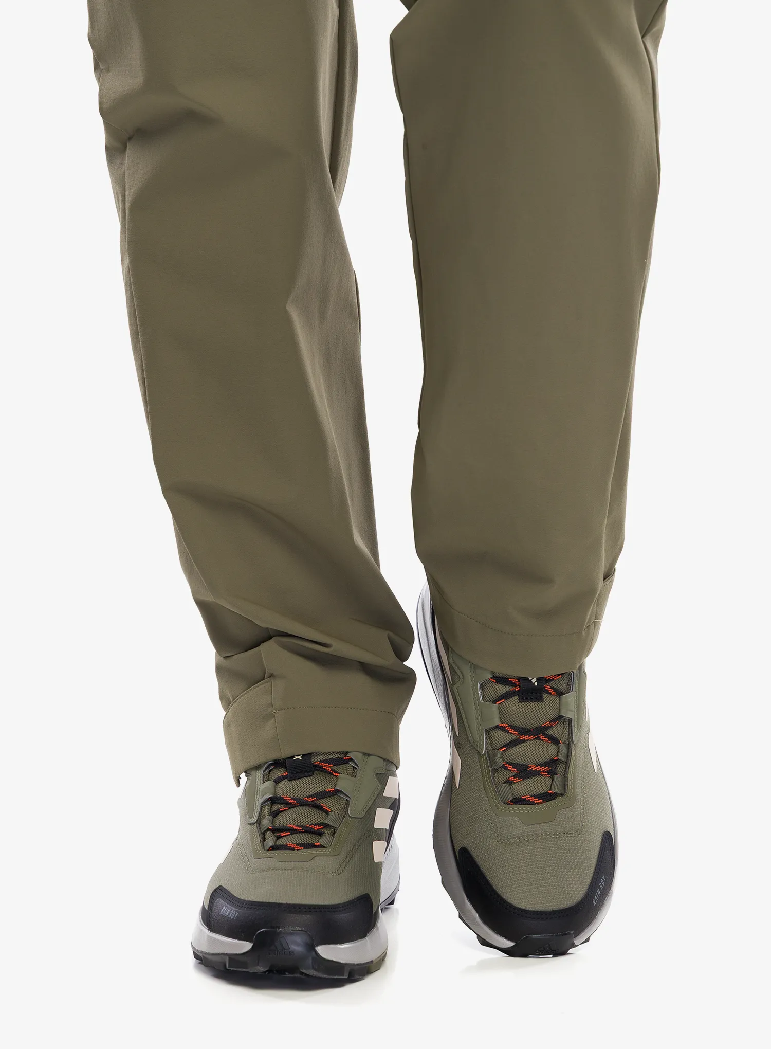 Pohodniški čevlji adidas TERREX Anylander Mid RAIN.RDY - oliv strata/won beige/core blk