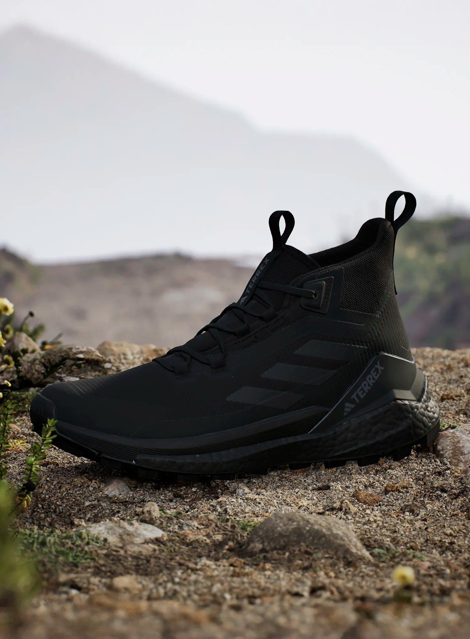 Pohodniški čevlji adidas TERREX Free Hiker 2 GTX - core black/core blk/grey four