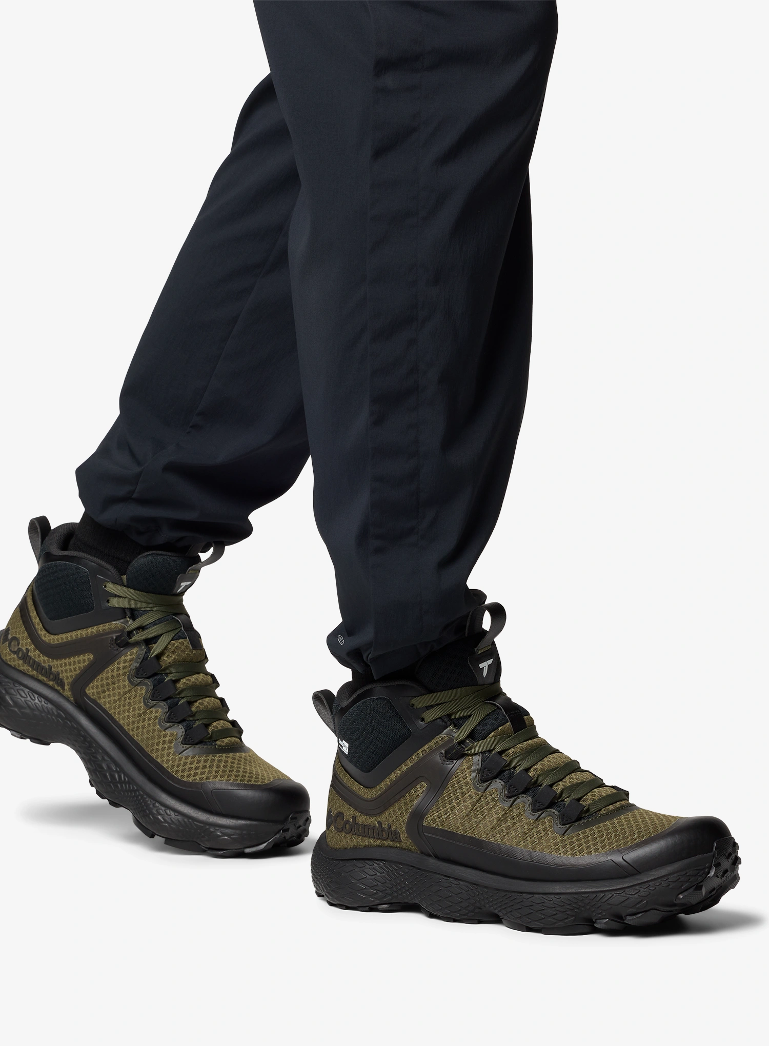Pohodniški čevlji Columbia Escape Thrive Titanium Mid Outdry - nori/black
