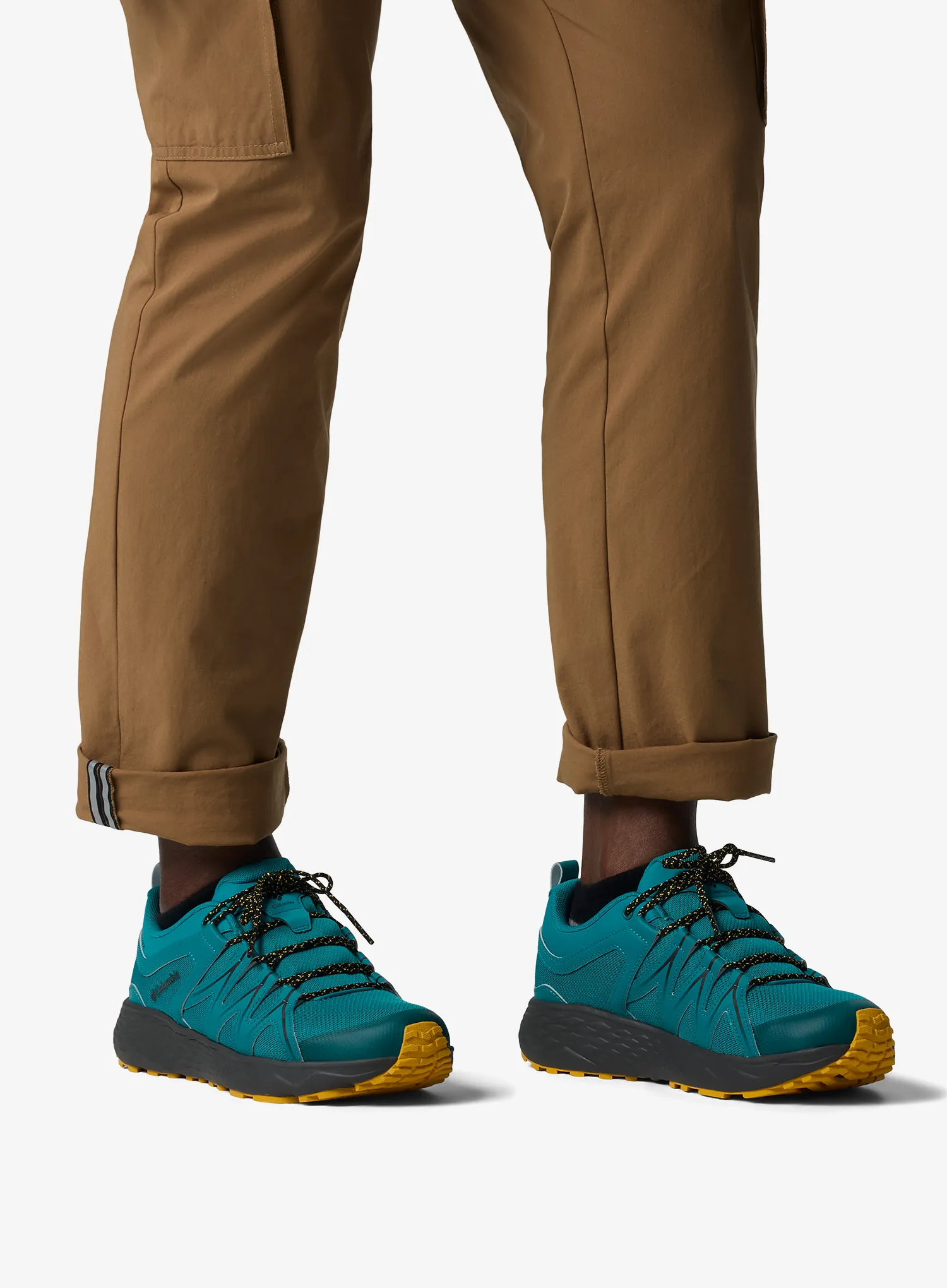 Pohodniški čevlji Columbia Peakfreak Roam Waterproof - teal chloride/stinger