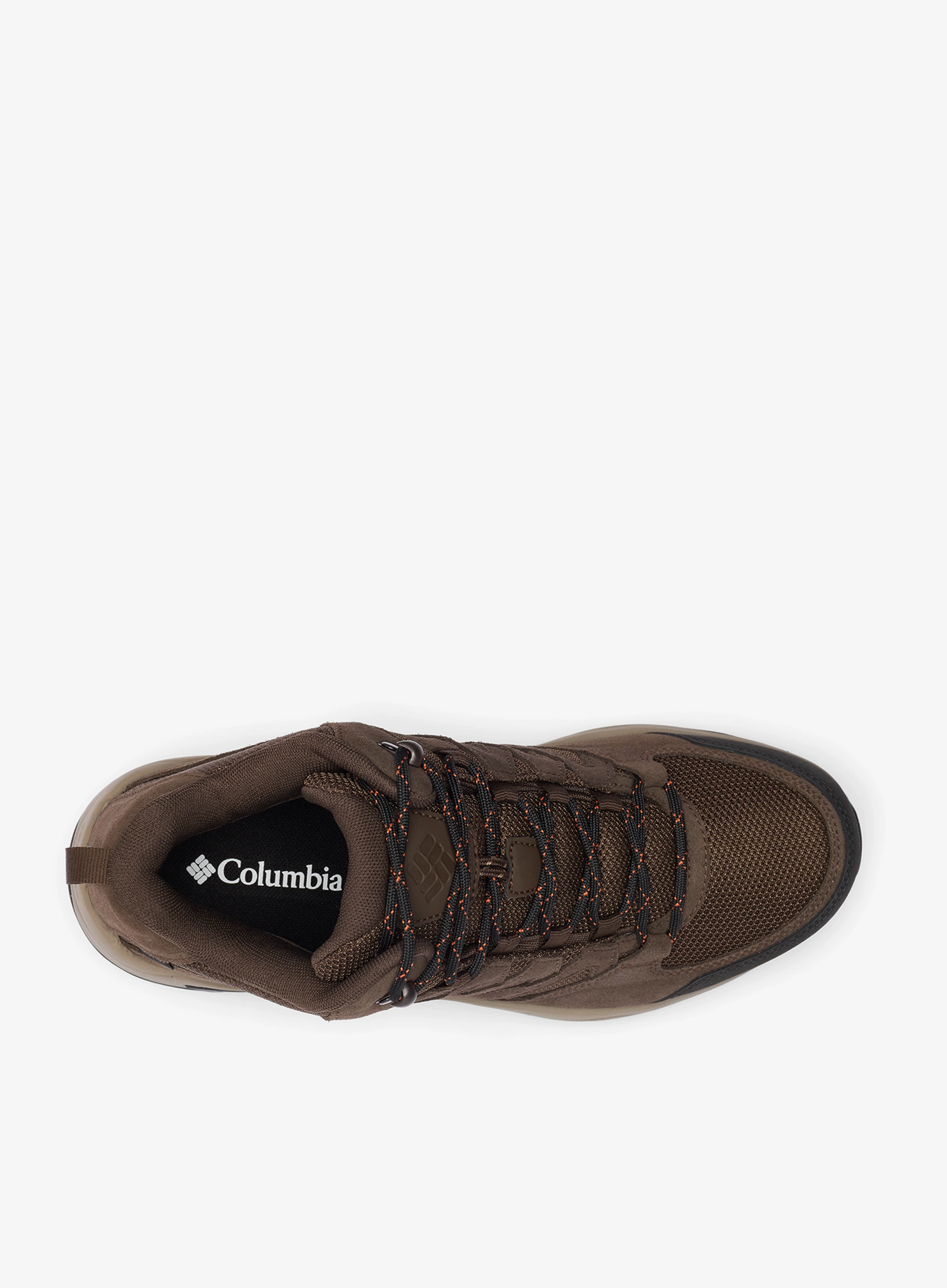 Pohodniški čevlji Columbia Redmond IV Mid Waterproof - cordovan/tangy orange