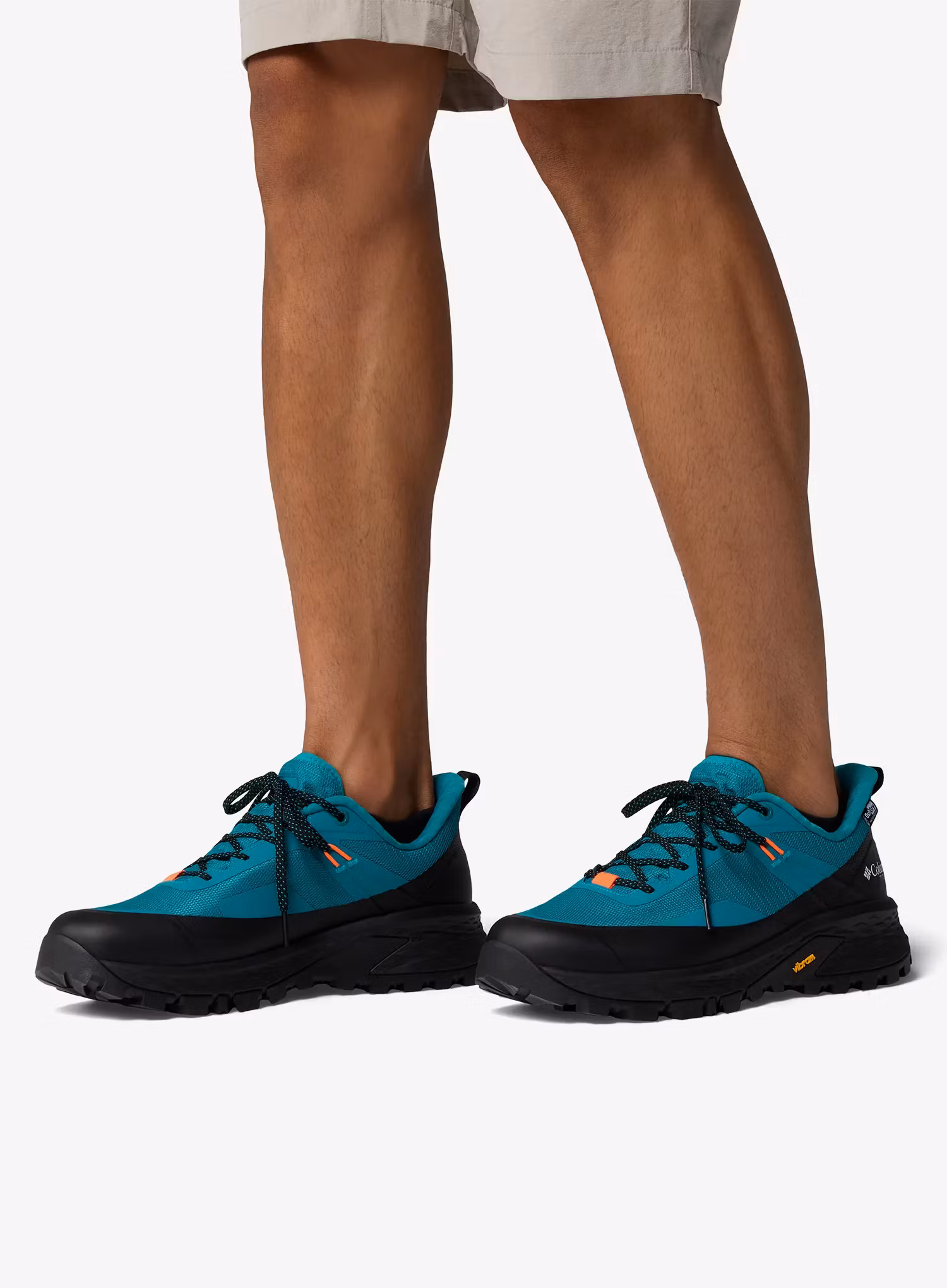 Pohodniški čevlji Columbia Tellurix Titanium Outdry - teal chloride/black