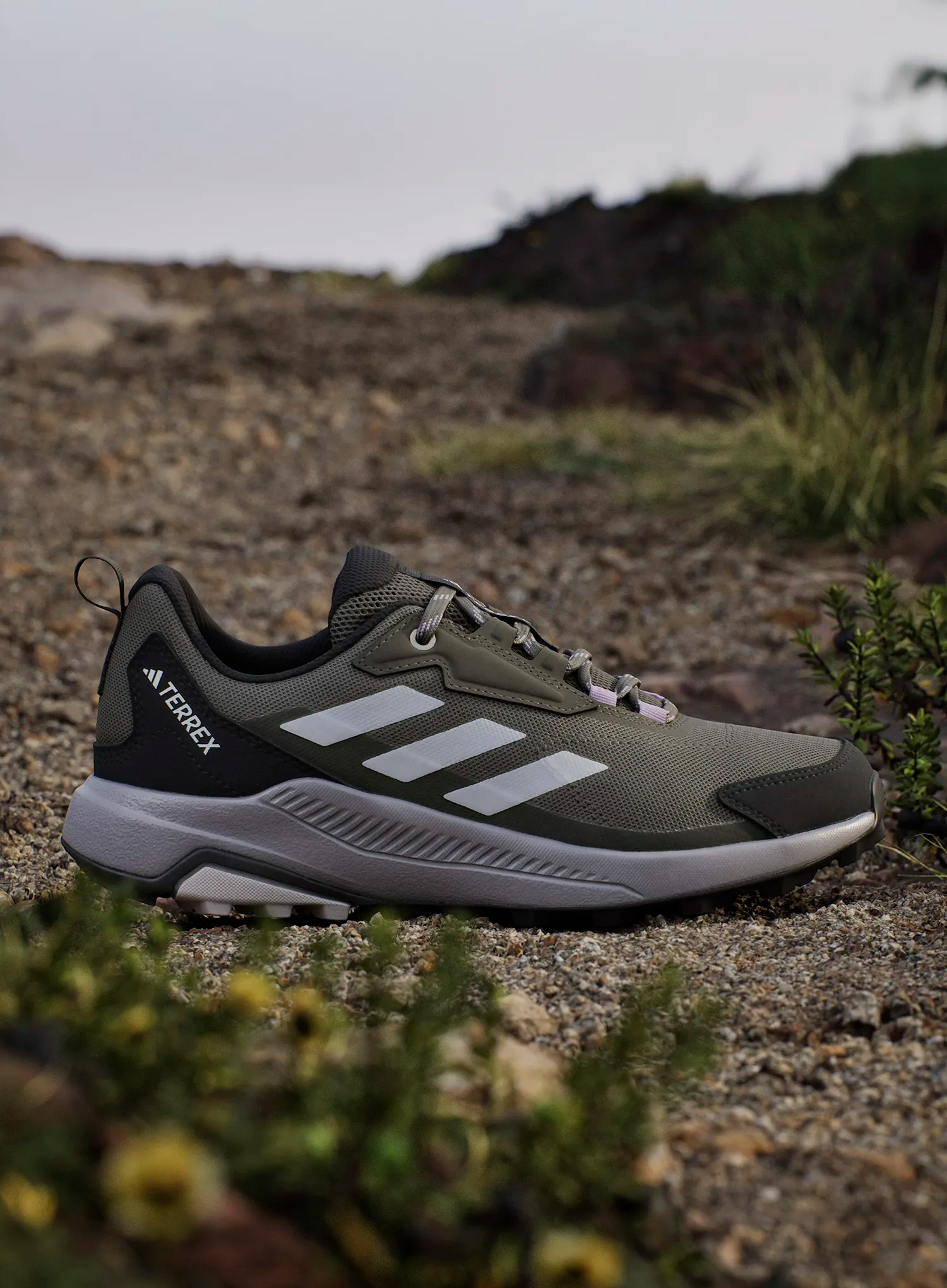 Ženski pohodniški čevlji adidas TERREX Anylander - olive strata/dash grey/n.cargo
