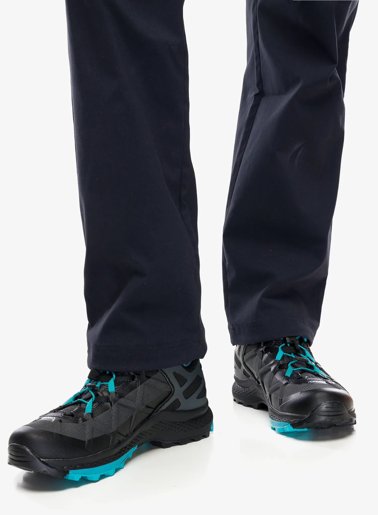 Ženski pohodniški čevlji AKU Rocket DFS GTX - black/turquoise