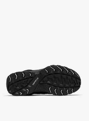 Ženski pohodniški čevlji Columbia Crestwood Mid Waterproof - black/skylight