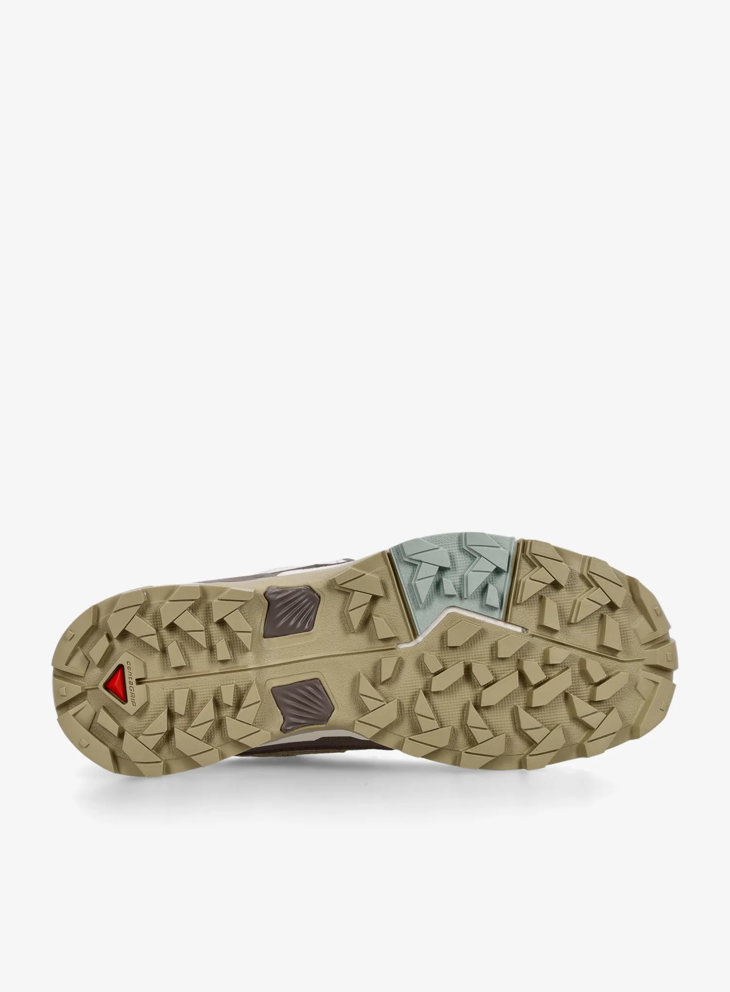 Ženski pohodniški čevlji Salomon X Ultra 5 - desert tan/iron/green