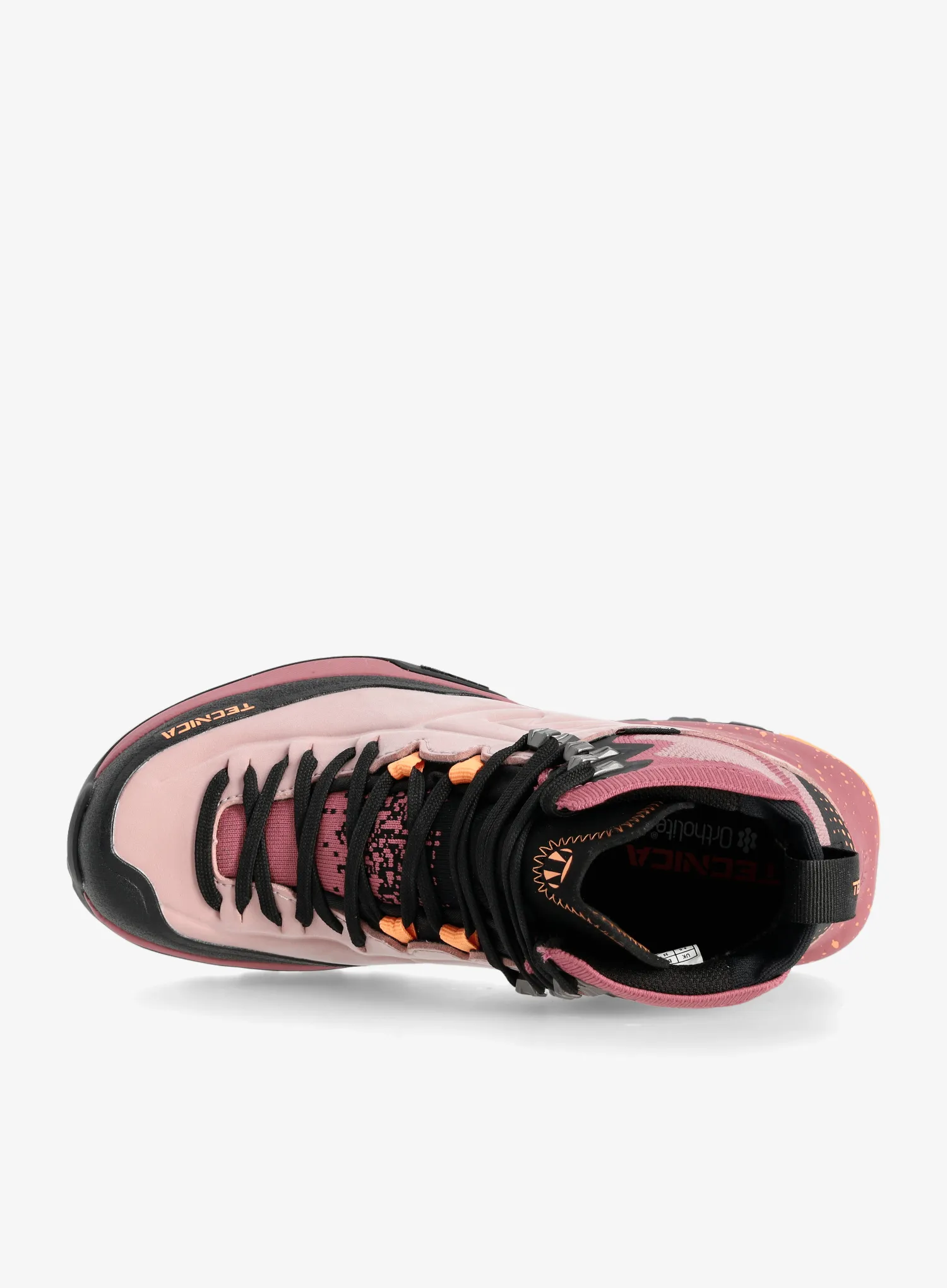 Ženski pohodniški čevlji Tecnica Forge Hike Mid GTX - dark pink/coral