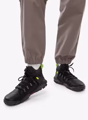 Ženski pohodniški čevlji Vivobarefoot Magna Forest ESC - obsidian lime