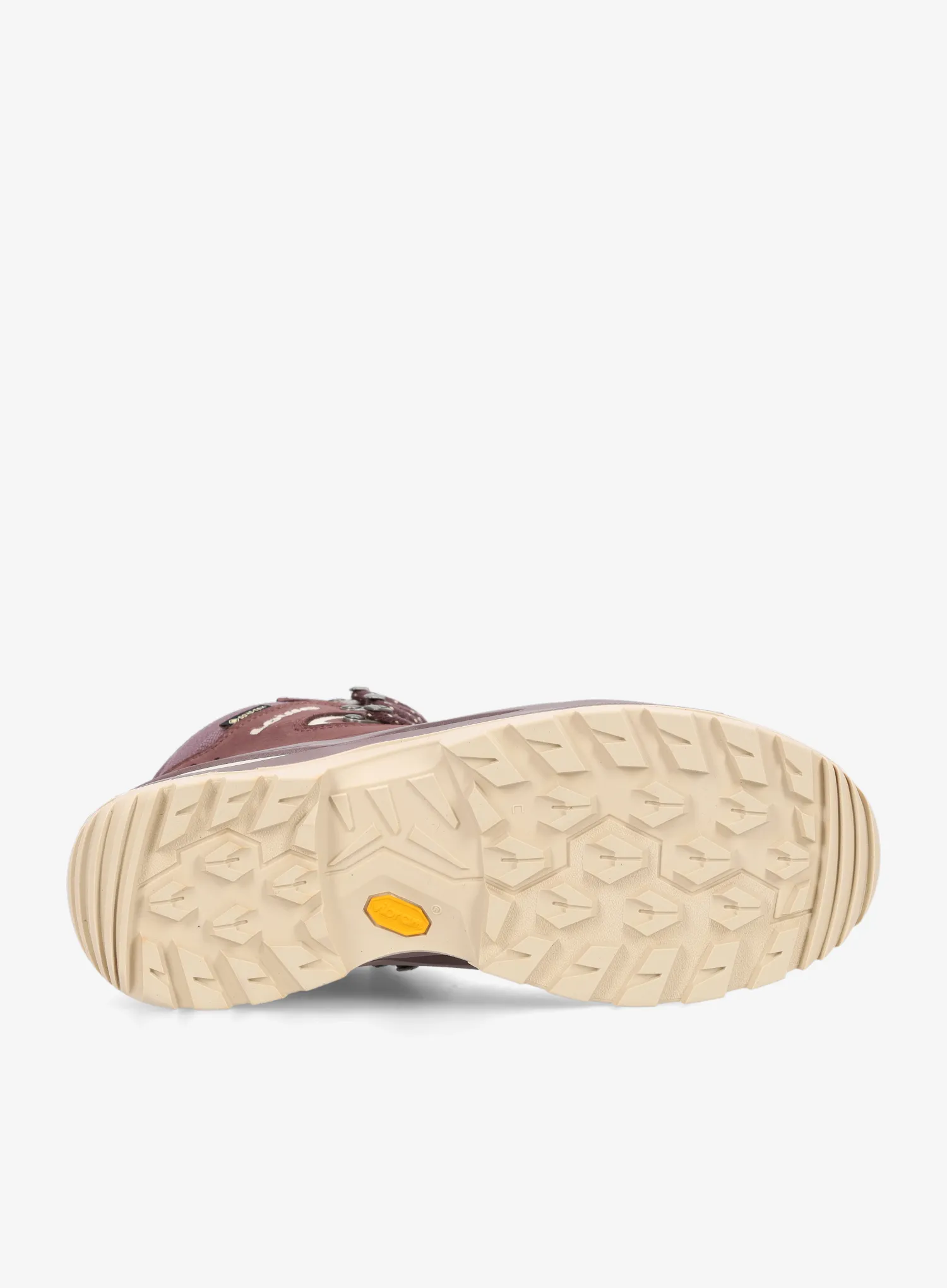 Ženski visoki pohodniški čevlji Lowa Renegade Evo GTX Mid - brown rose/panna