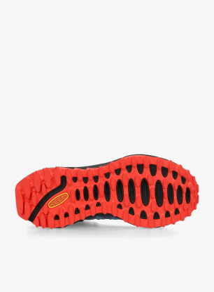Pohodniški čevlji Keen Zionic Mid WP - coronet blue/poppy red