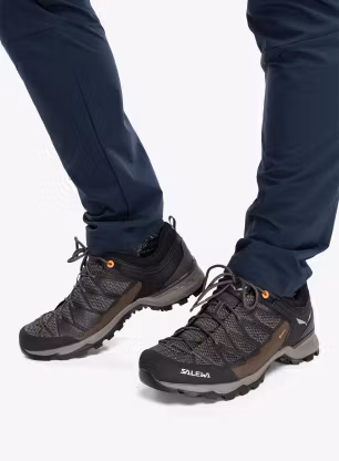 Moški pohodniški čevlji Salewa Mountain Trainer Lite GTX - wallnut/fluo orange