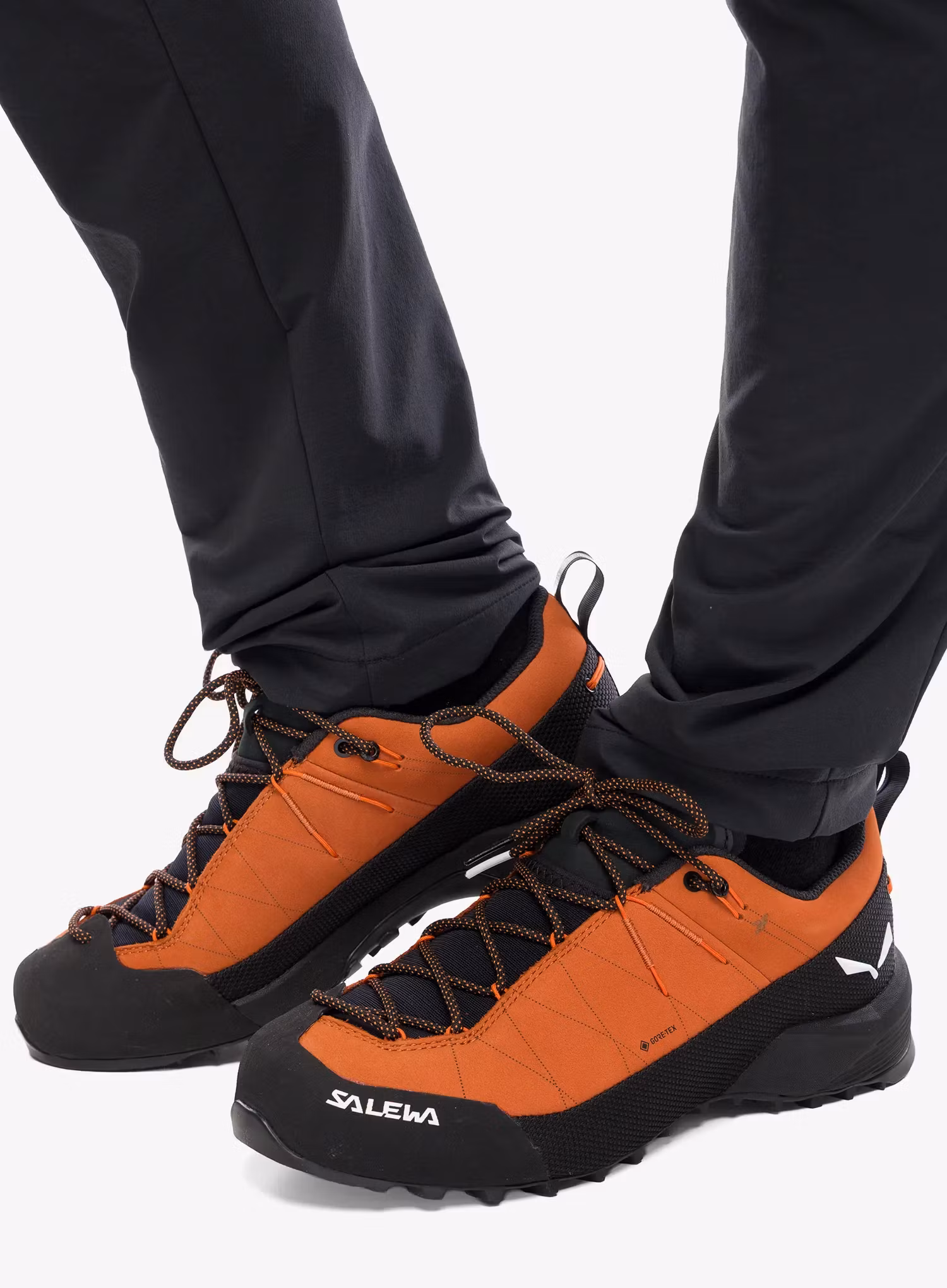 Nizki pohodniški čevlji Salewa Wildfire Leather 2 GTX - bombay brown/black