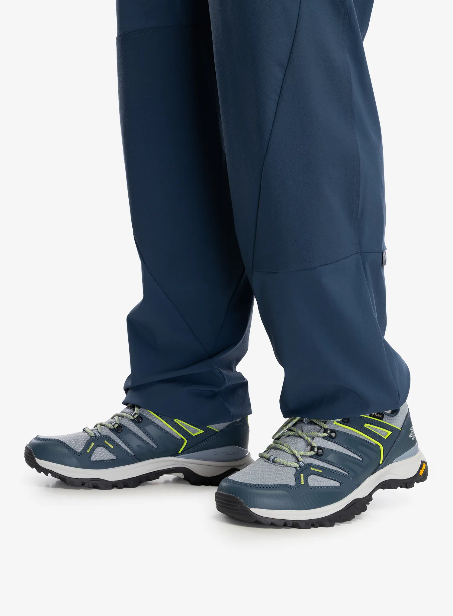 Nizki pohodniški čevlji The North Face Hedgehog GTX - granite grey/frost grey