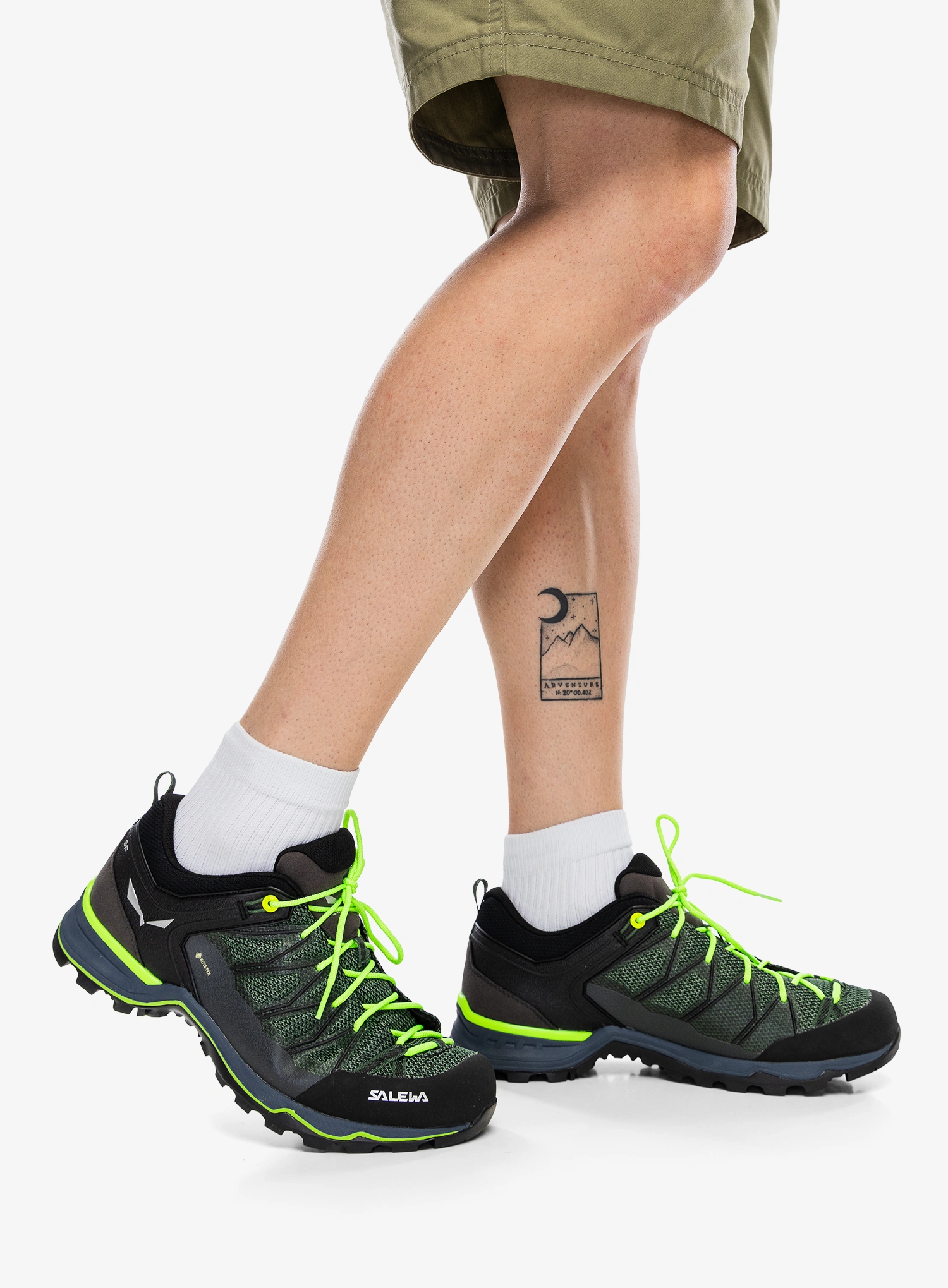 Moški pohodniški čevlji Salewa Mountain Trainer Lite GTX - myrtle/ombre blue