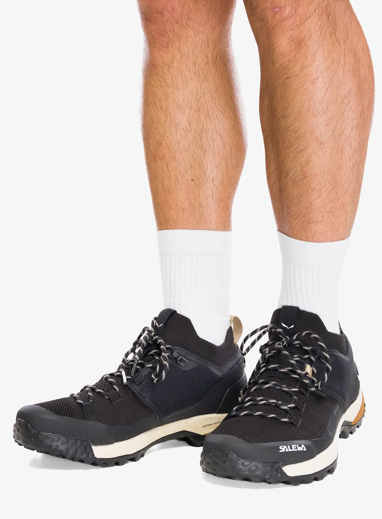 Pohodniški čevlji Salewa Puez 2 Knit Ptx - black/black