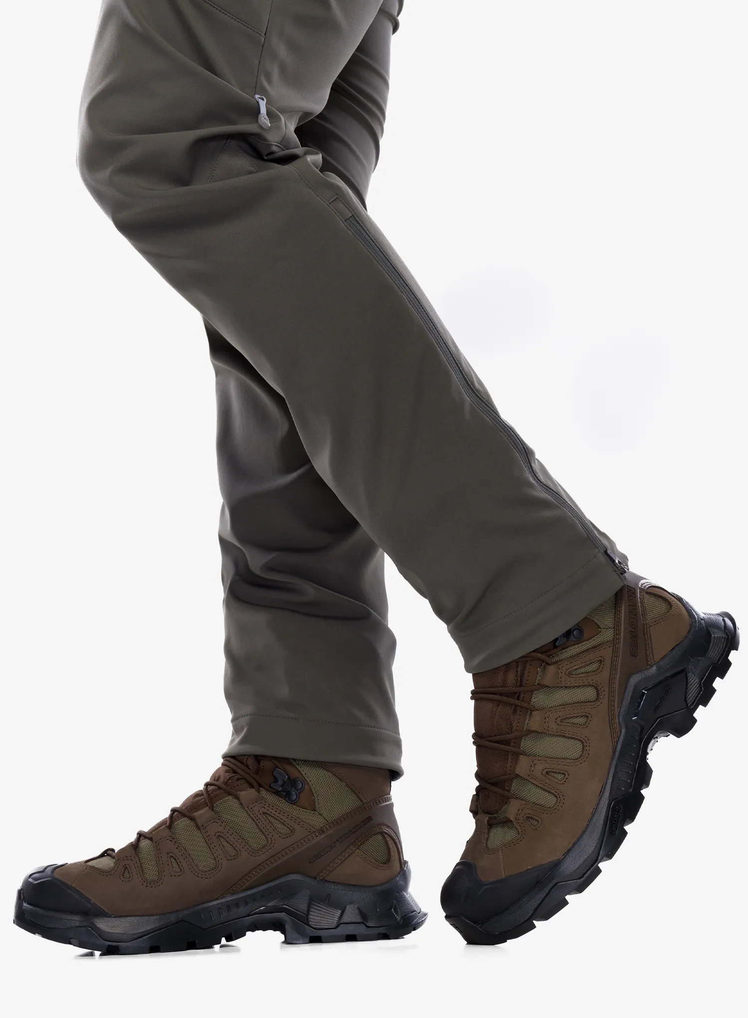 Pohodniški čevlji Salomon Quest Tracker High GTX - earth/green