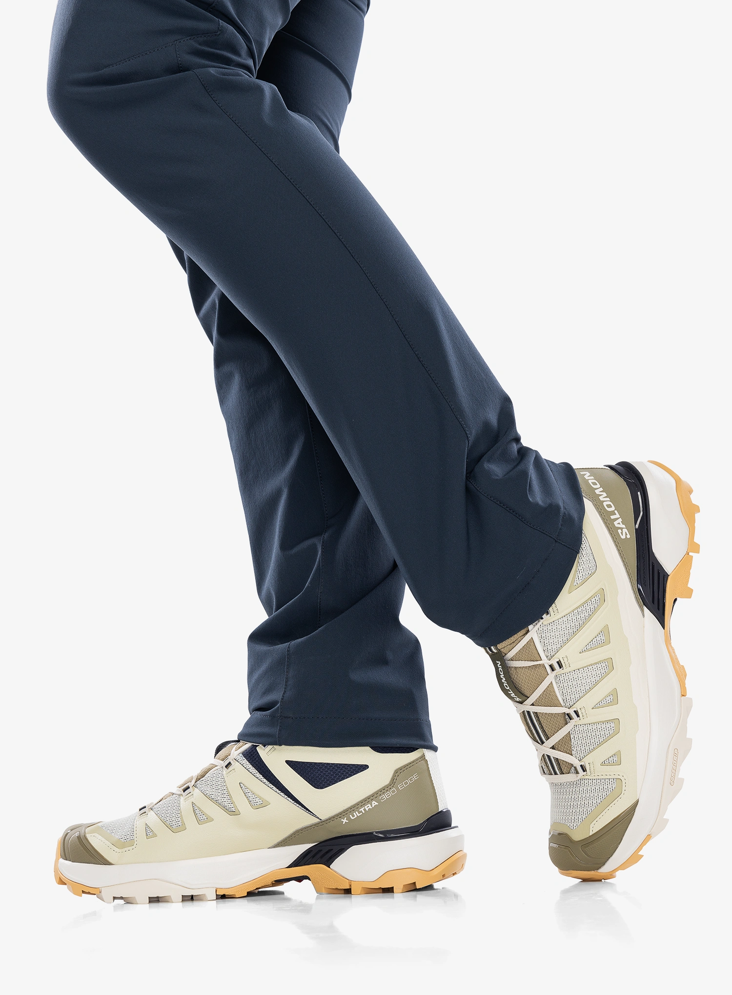 Pohodniški čevlji Salomon X Ultra 360 Edge Mid GTX - almond milk/alo