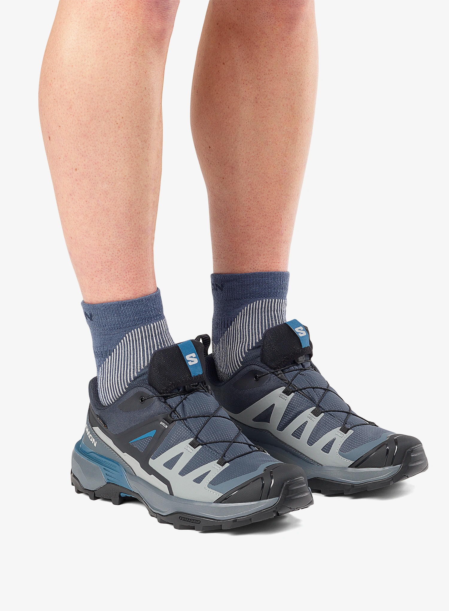 Pohodniški čevlji Salomon X Ultra 360 GTX - blue nights/navy/blue