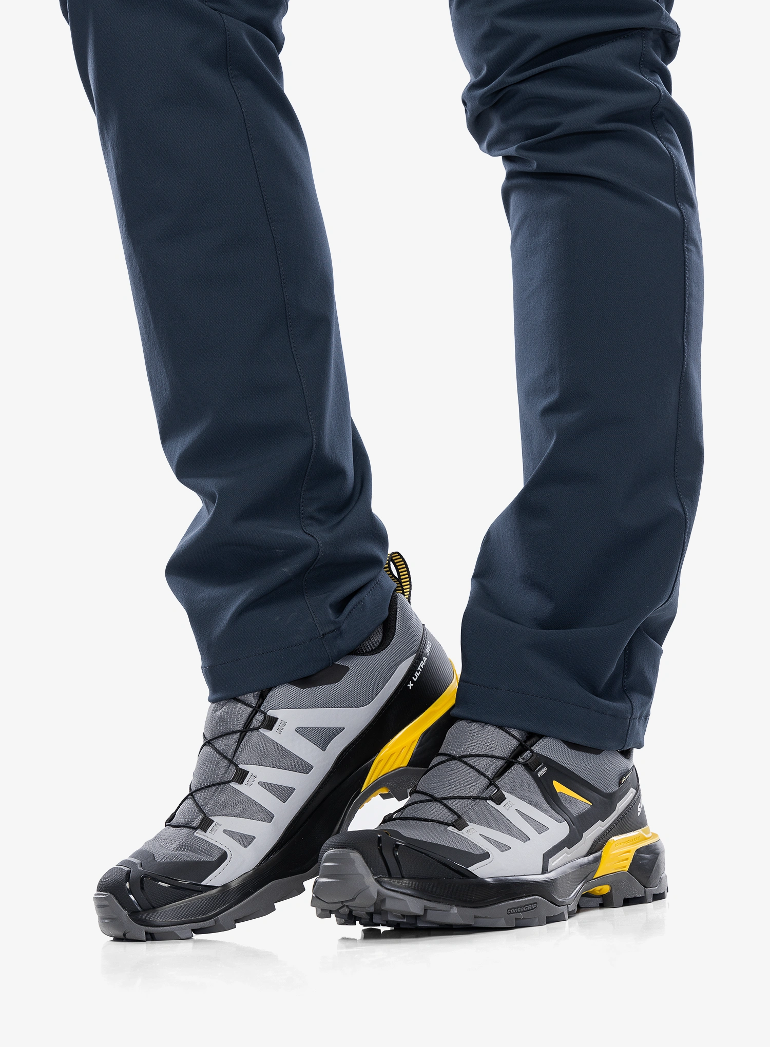 Pohodniški čevlji Salomon X Ultra 360 GTX - rock/black/spicy