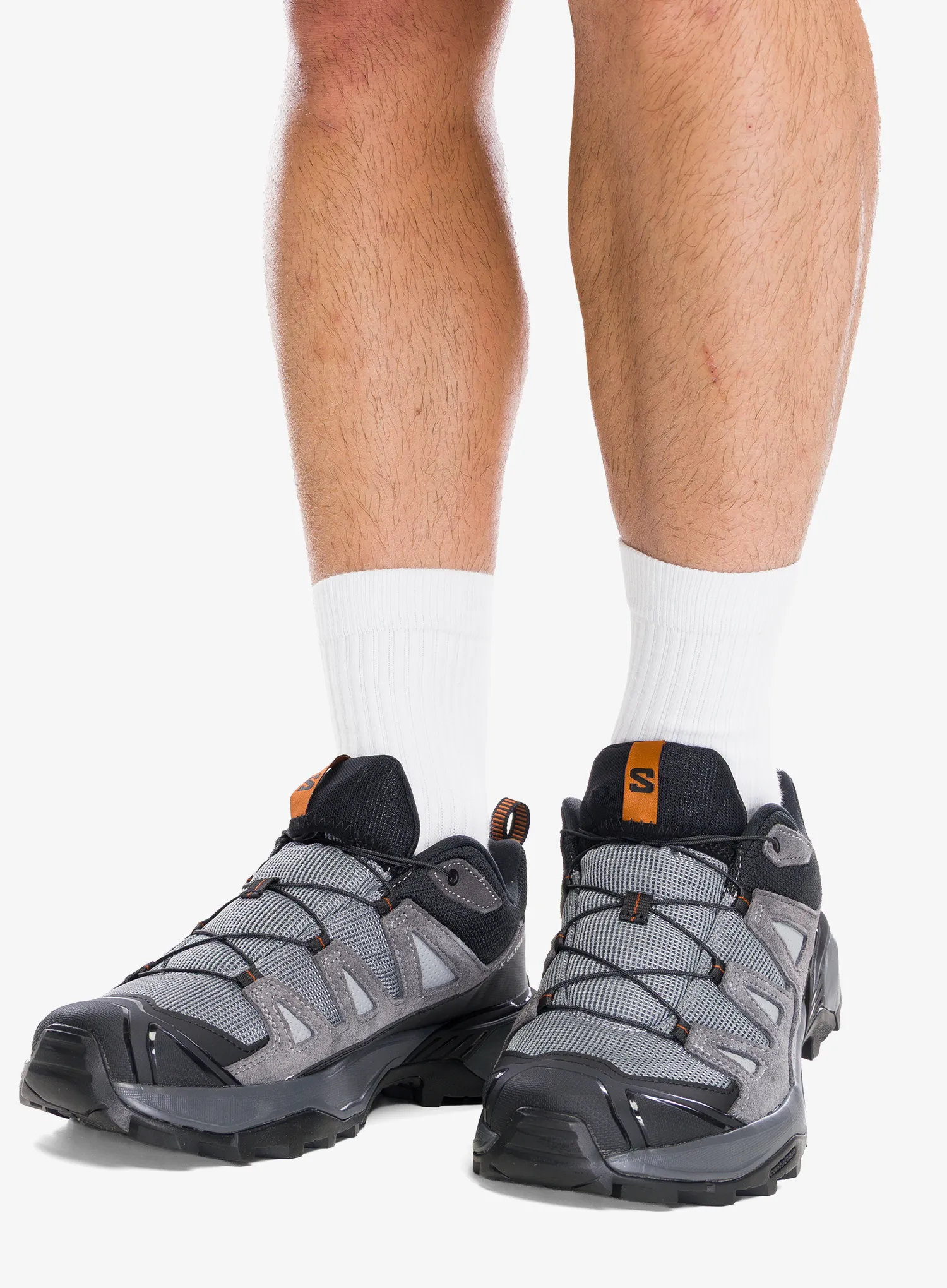 Pohodniški čevlji Salomon X Ultra 360 LTR - shark/asphalt/caramel