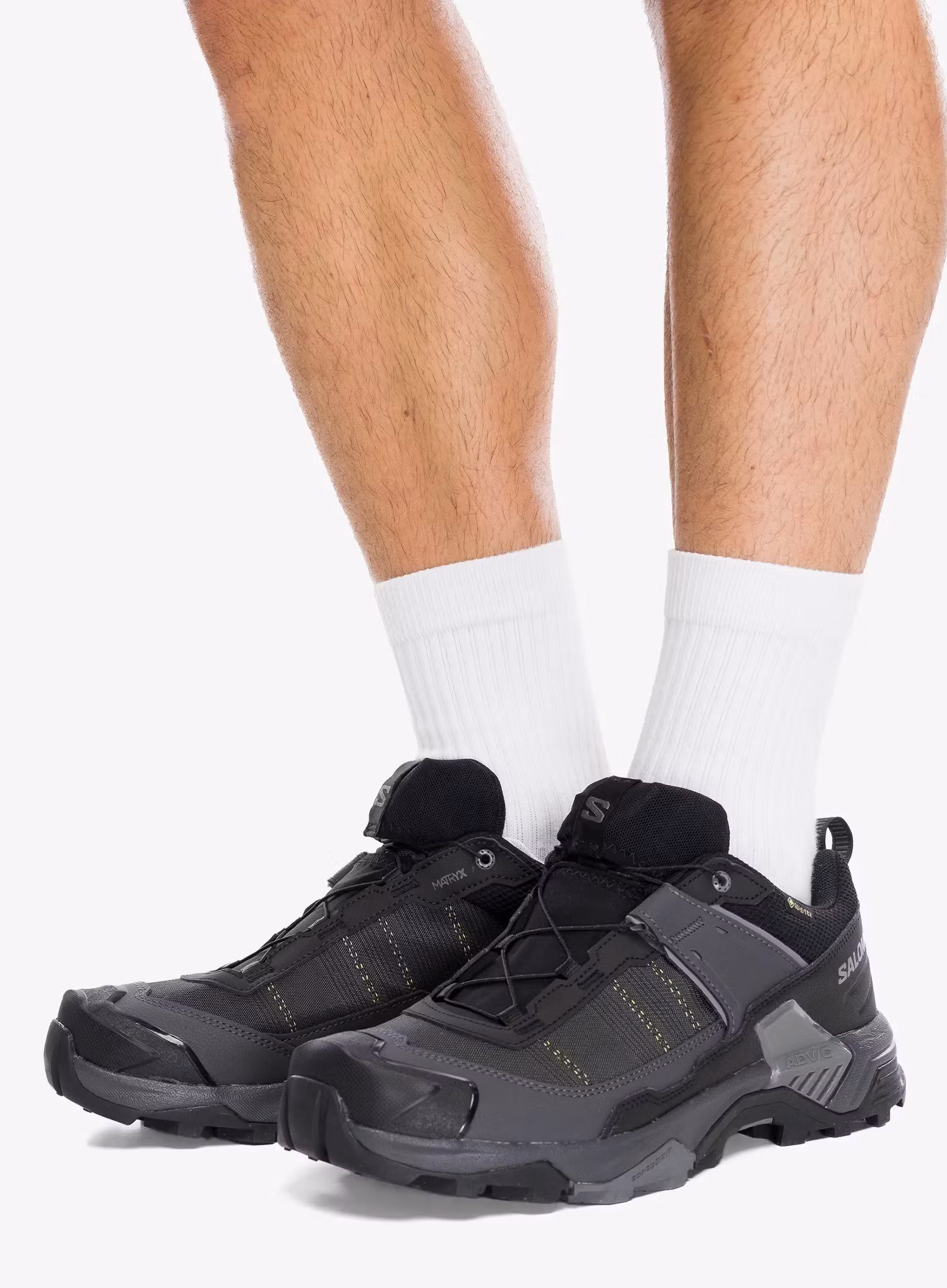 Pohodniški čevlji Salomon X Ultra 5 GTX  - black/asphalt/castlerock