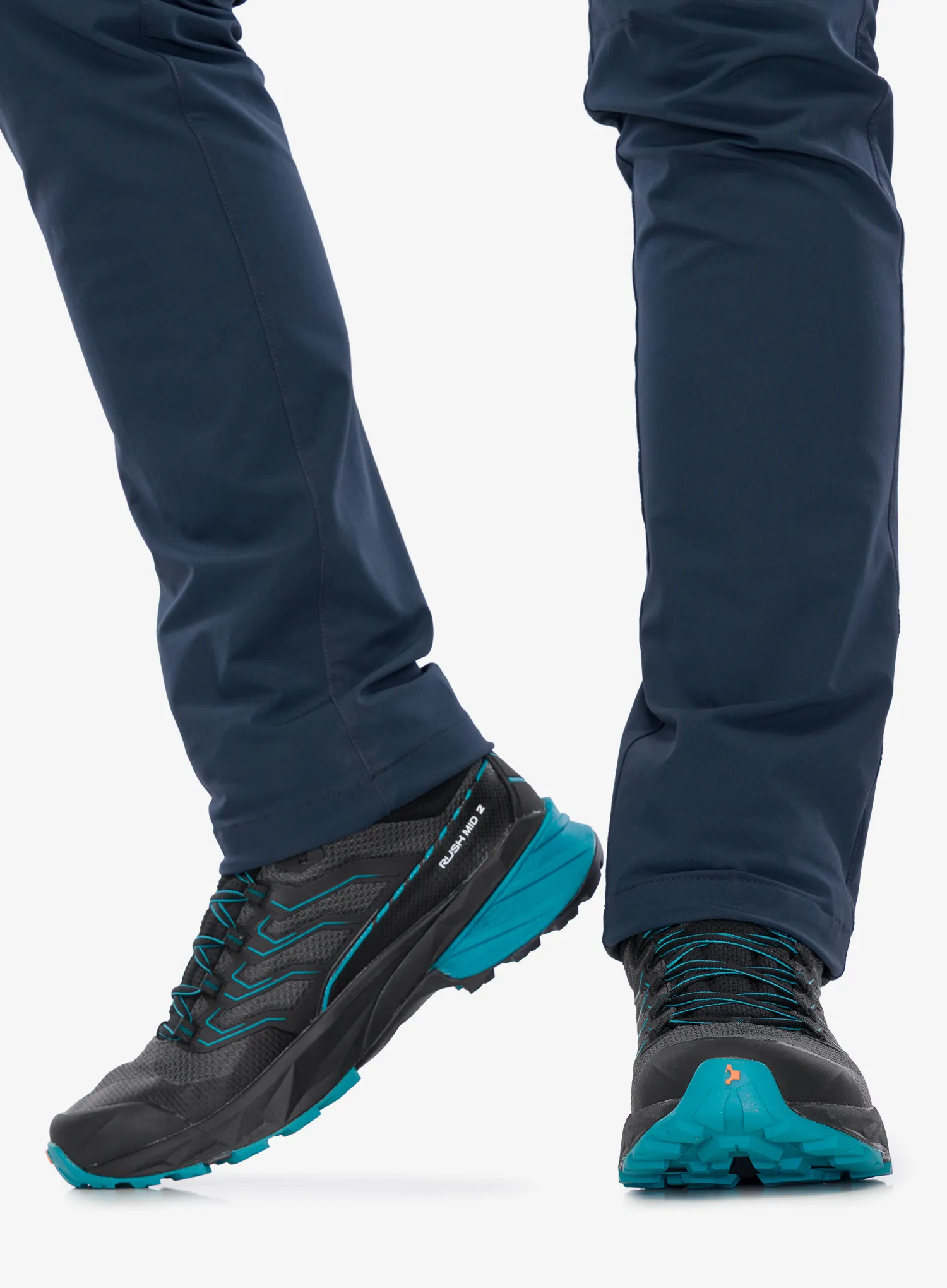 Visoki pohodniški čevlji Scarpa Rush 2 Mid GTX - anthracite/ottanio
