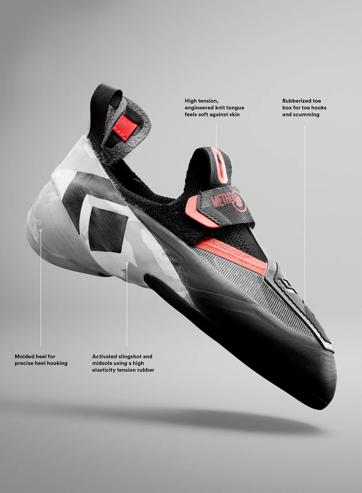 Plezalni čevlji Black Diamond Method S Climbing Shoes - octane