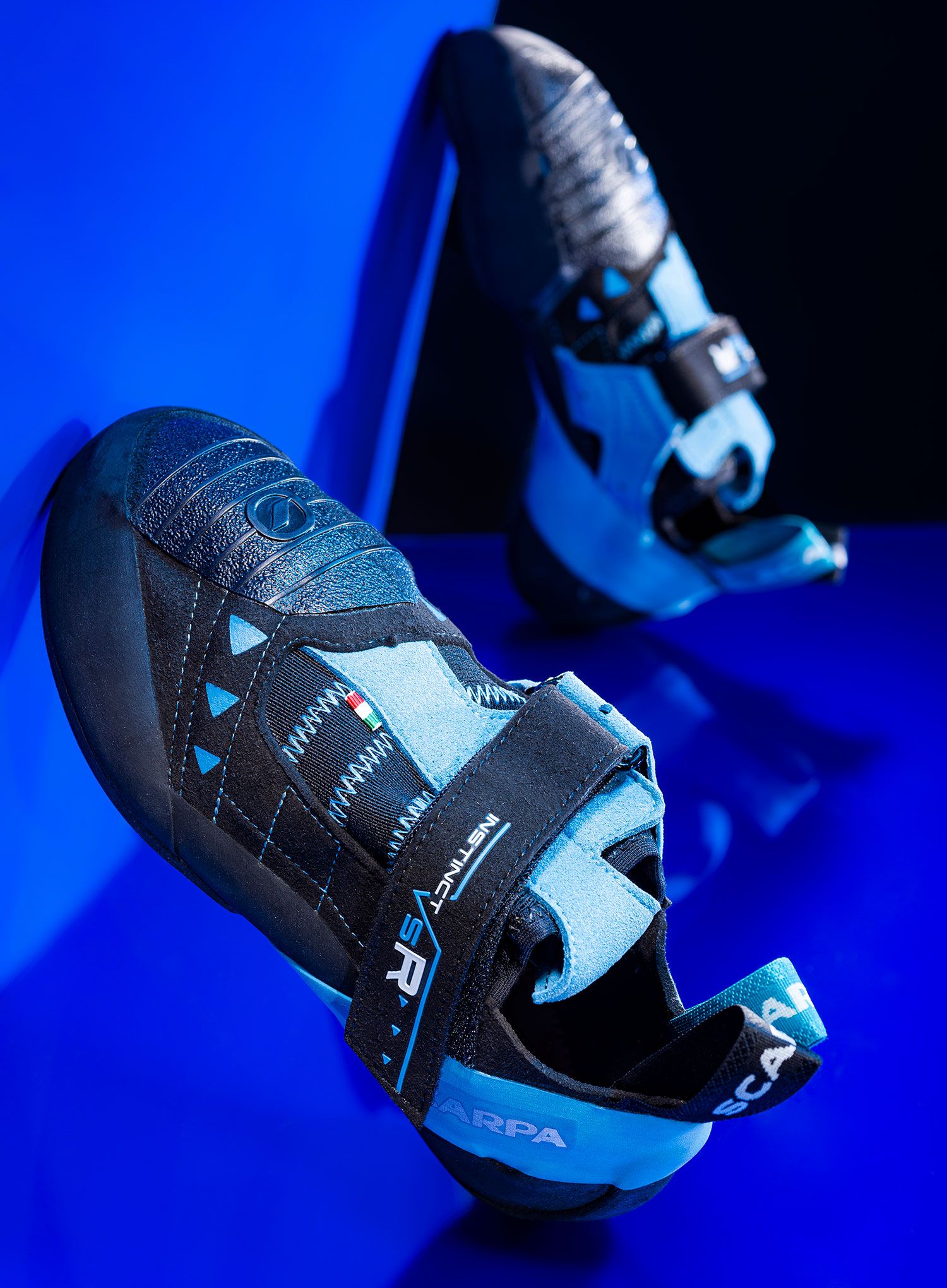 Plezalni čevlji Scarpa Instinct VSR - black/azure 