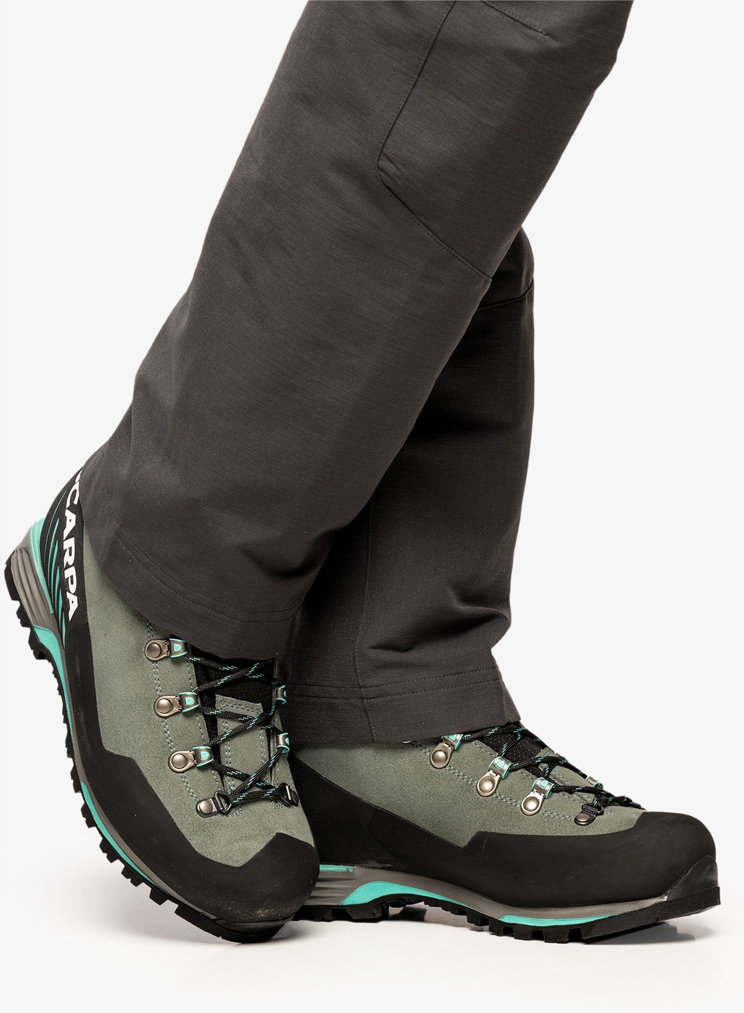 Ženski planinski čevlji Scarpa Manta Tech GTX - conifer/green blue