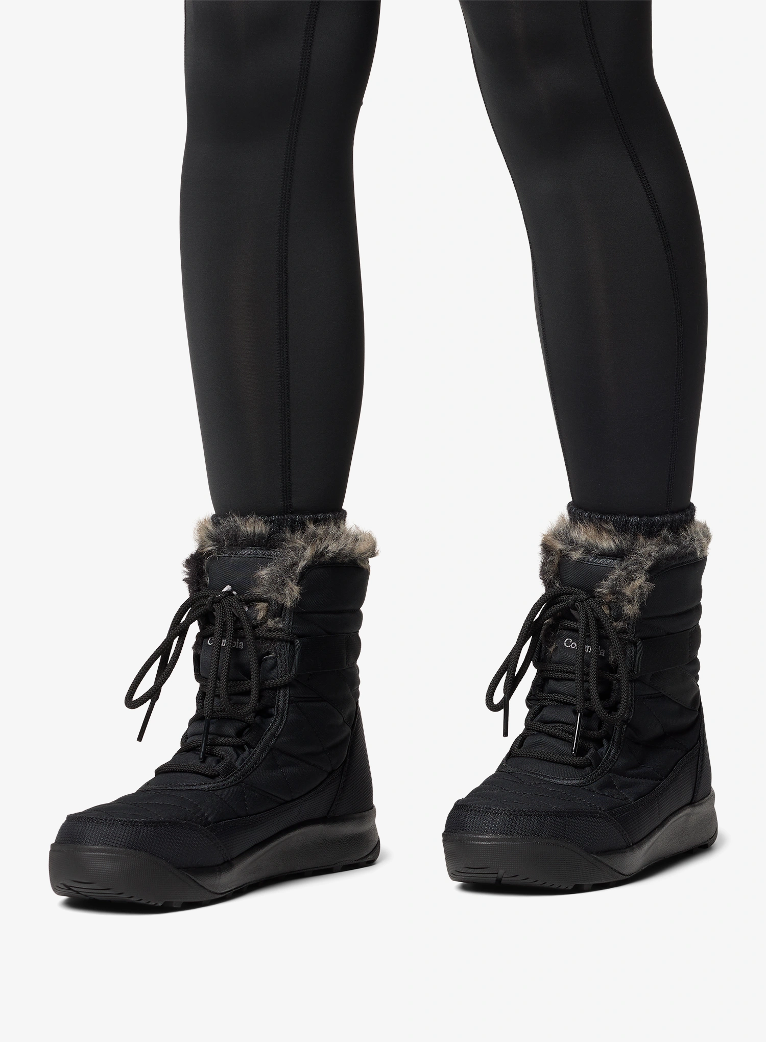 Ženski zimski čevlji Columbia Minx Shorty IV - black/titanium ii