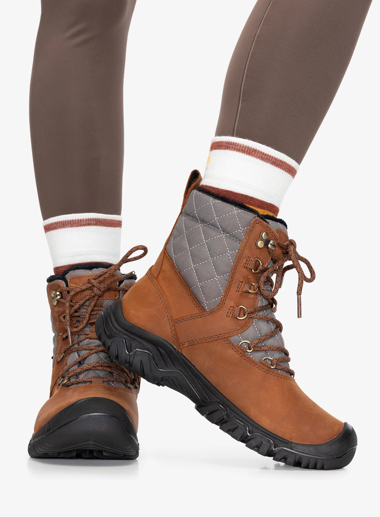 Ženski zimski čevlji Keen Greta Boot II Wp - bison