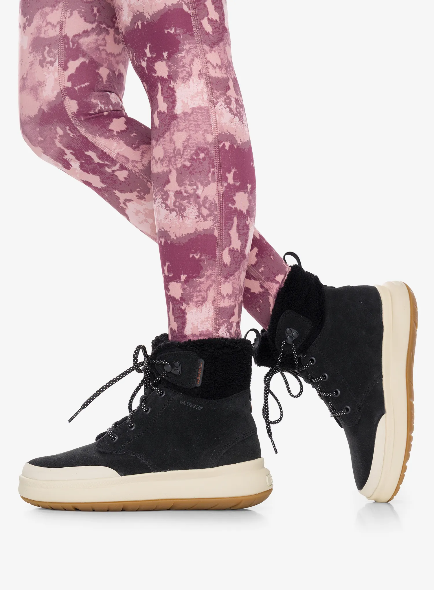 Ženski zimski čevlji Merrell Marquette Thermo Lace WP - black