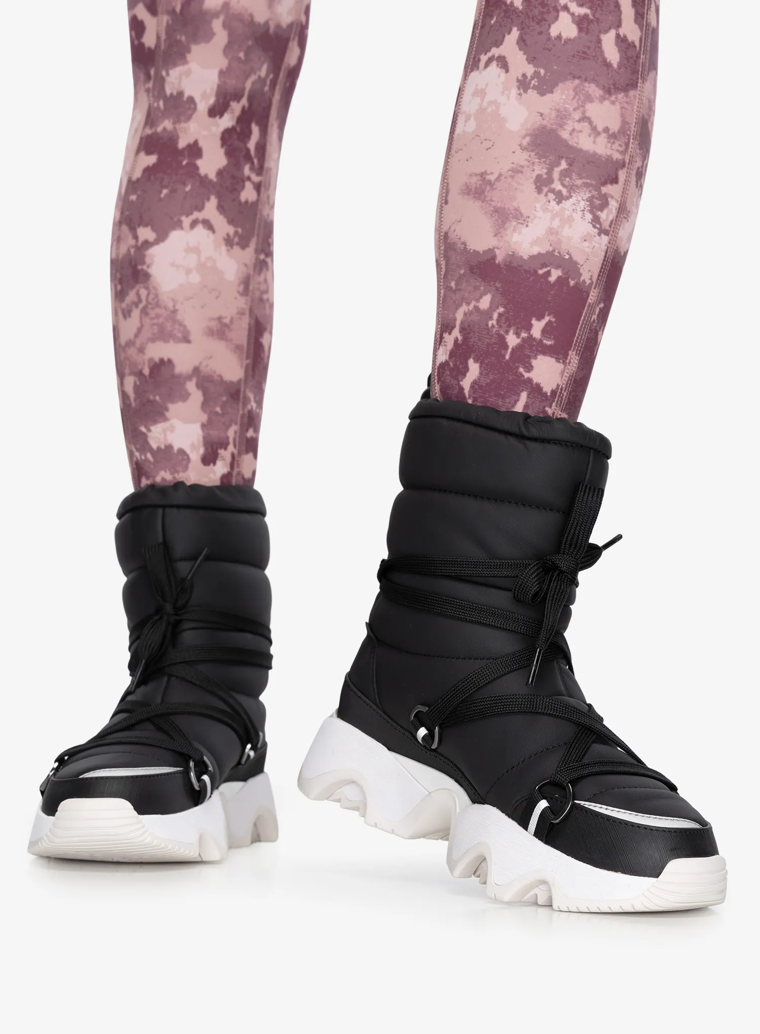 Ženski zimski čevlji Sorel Kinetic Impact NXT Boot - black/sea salt