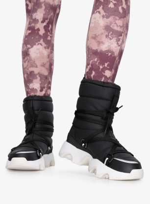 Ženski zimski čevlji Sorel Kinetic Impact NXT Boot - black/sea salt