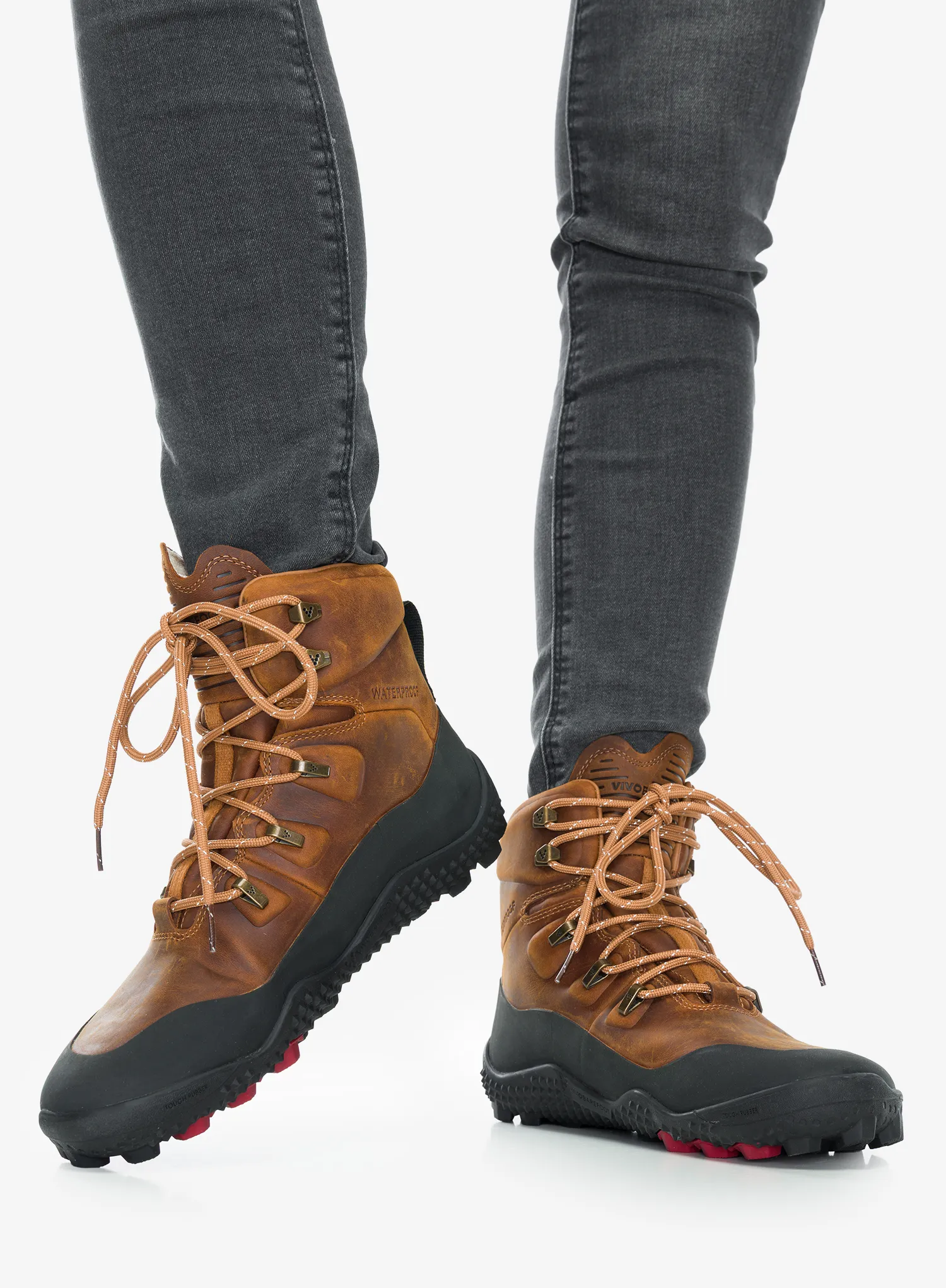 Ženski zimski čevlji Vivobarefoot Tracker Winter II SG - tan