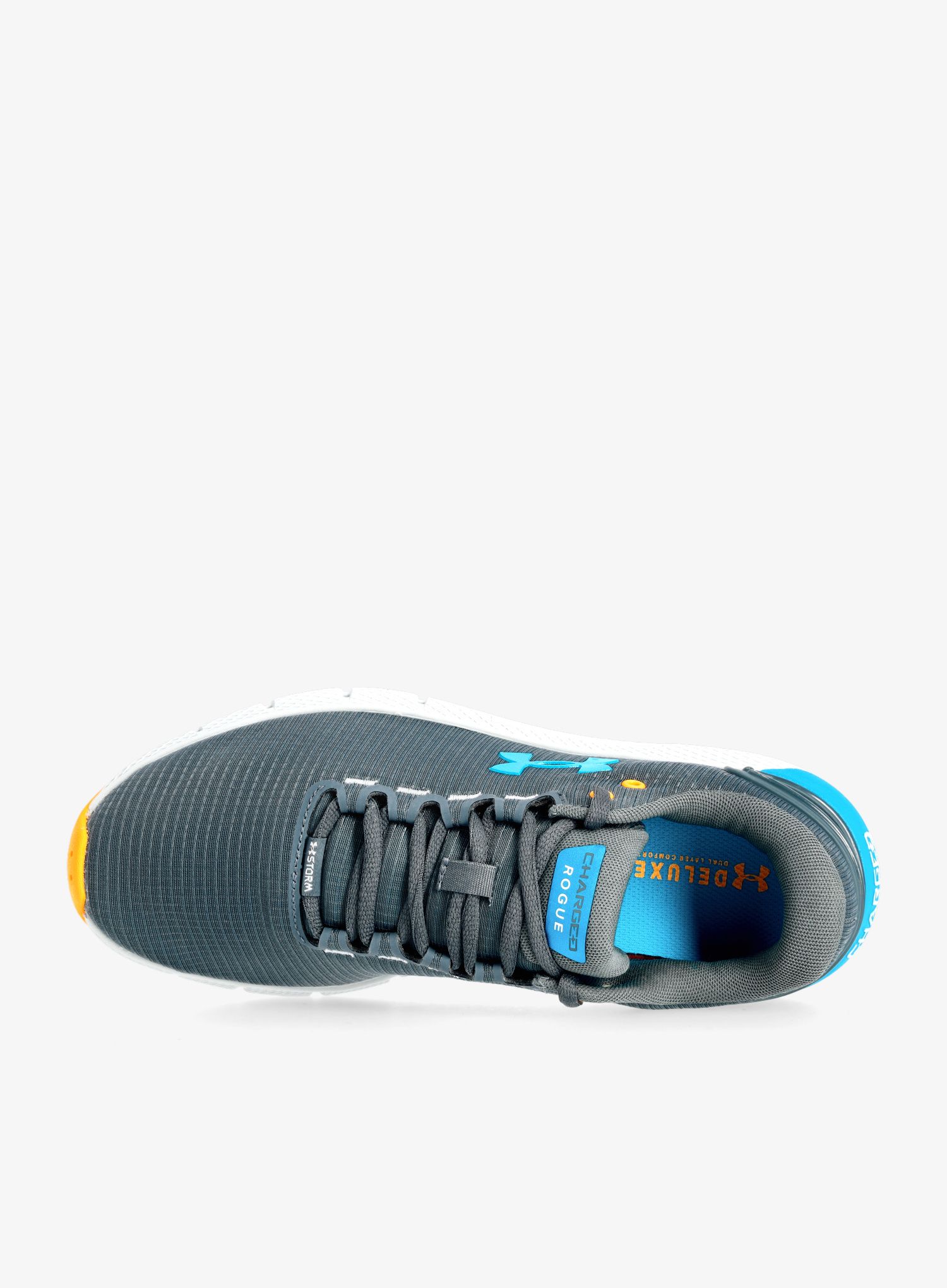 Ženski tekaški čevlji Under Armour W Charged Rogue 2.5 Storm - pitch gray/omega orange/blue