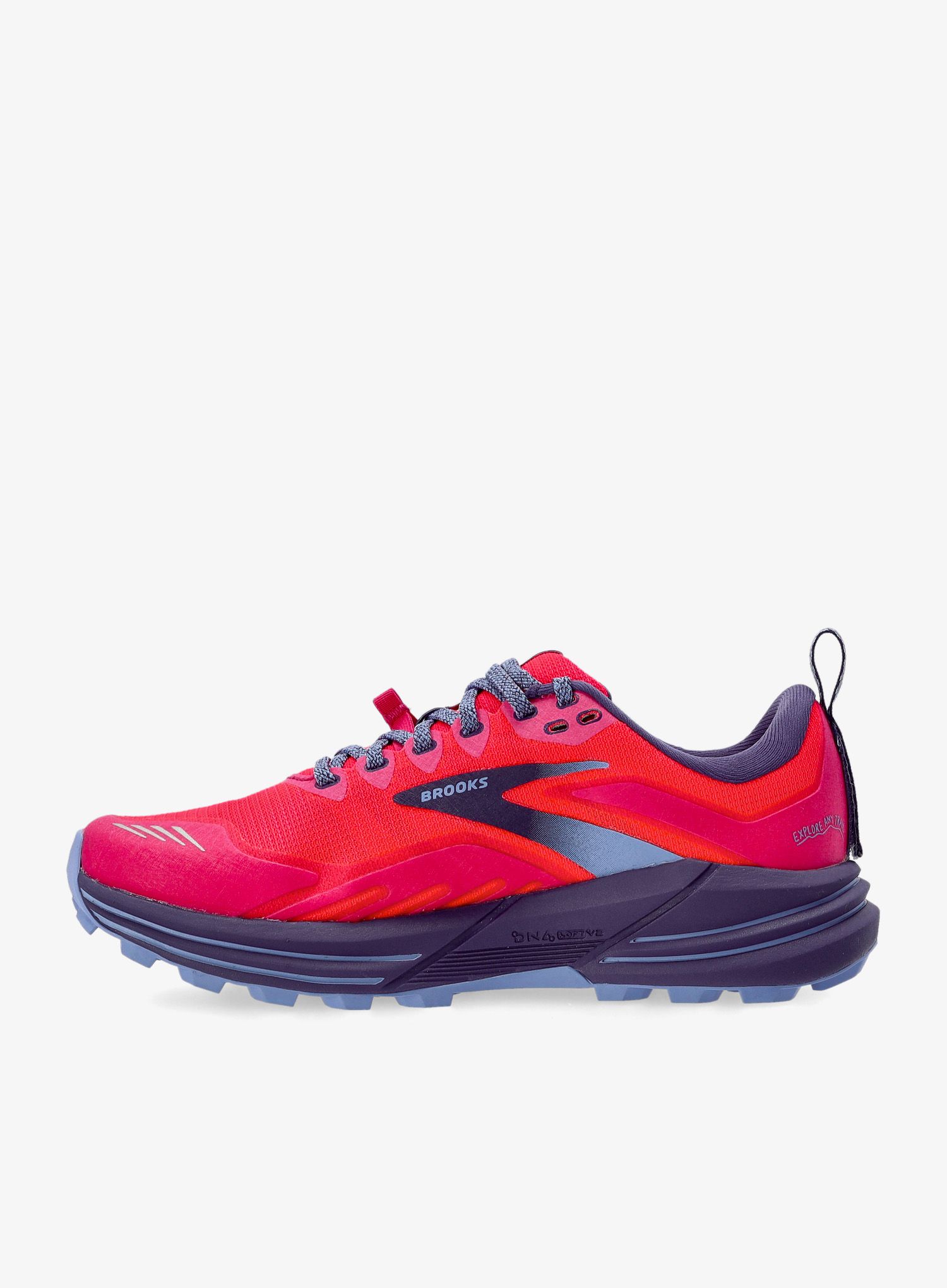 Ženski tekaški čevlji Brooks Cascadia 16 - pink/flambe/cobalt