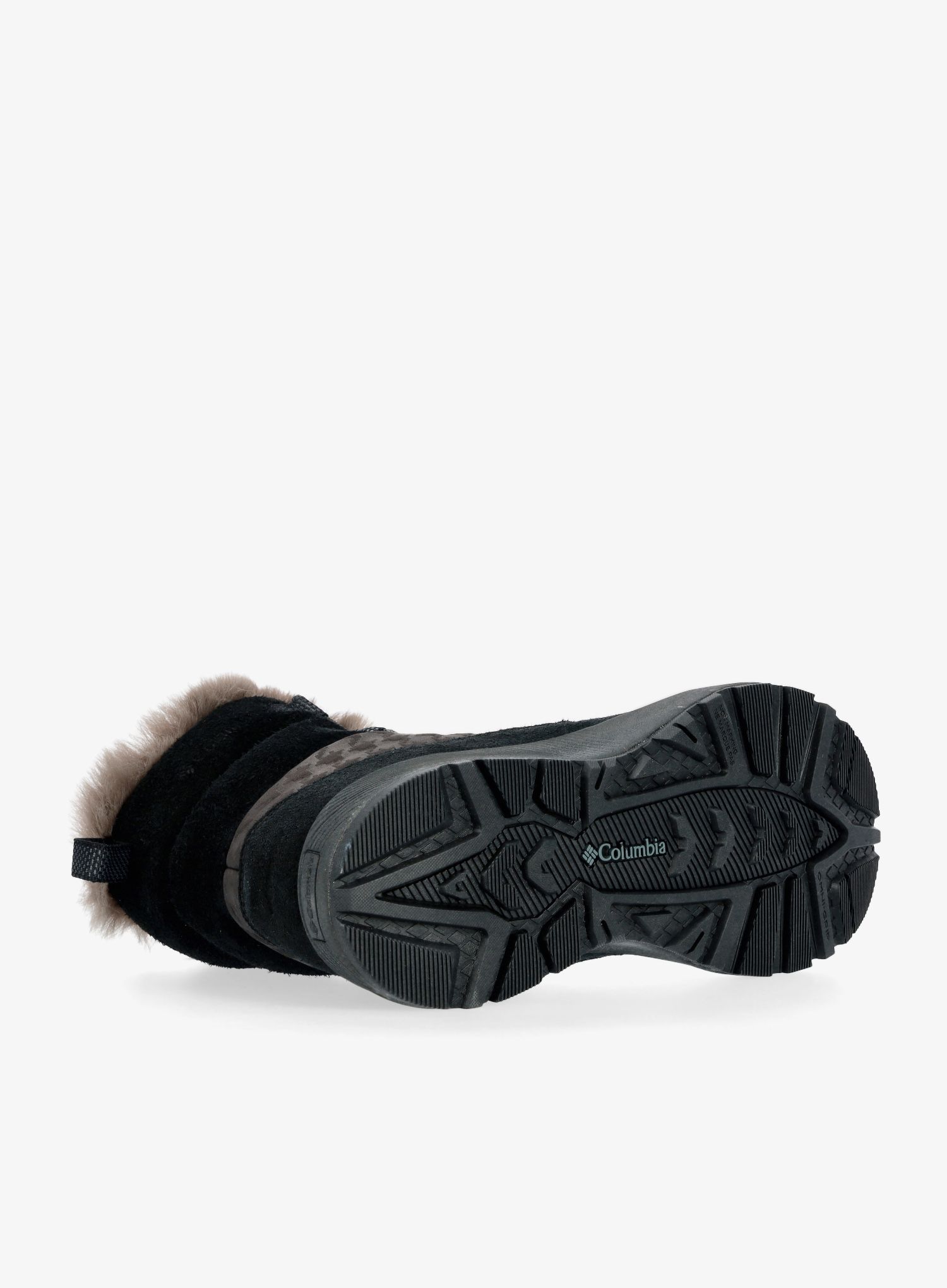 Ženski zimski čevlji Columbia Slopeside Peak Luxe - black/graphite
