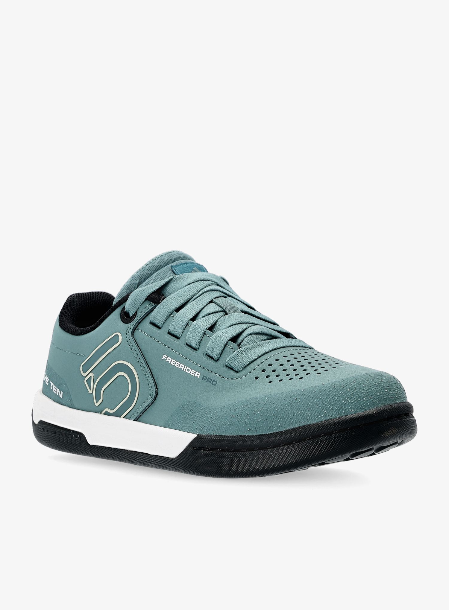 Kolesarski čevlji Five Ten Freerider PRO - hazy emerald/hazy emerald/sand