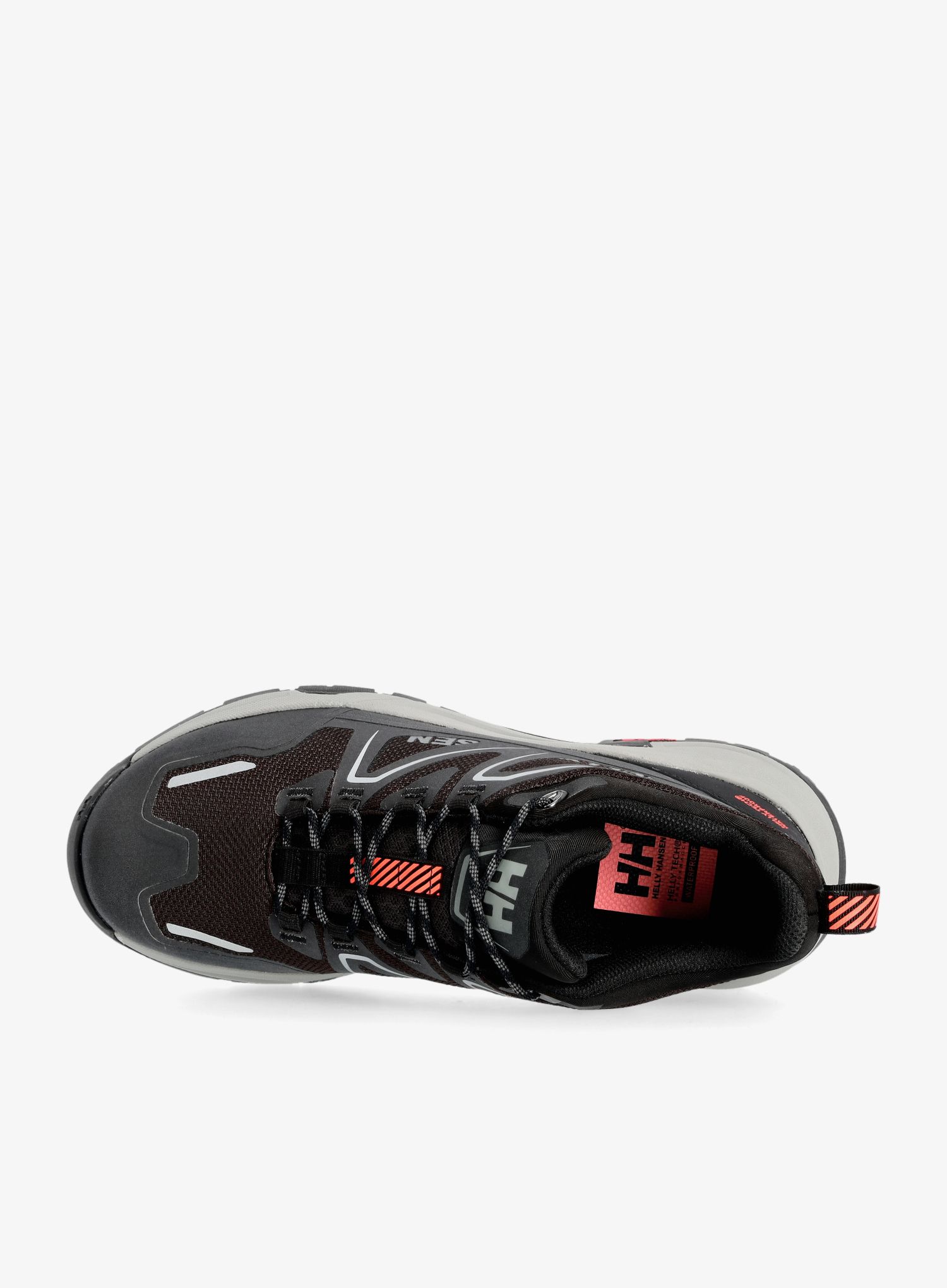 Ženski pohodniški čevlji Helly Hansen Cascade Low HT - black/bright bloom