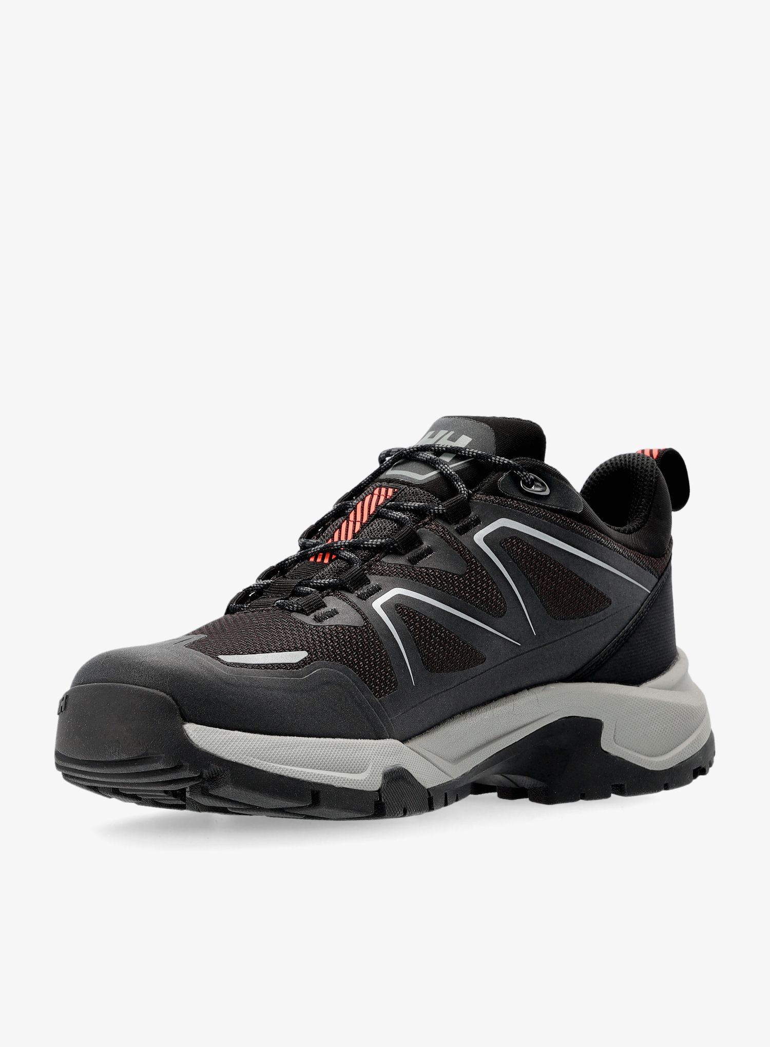 Ženski pohodniški čevlji Helly Hansen Cascade Low HT - black/bright bloom