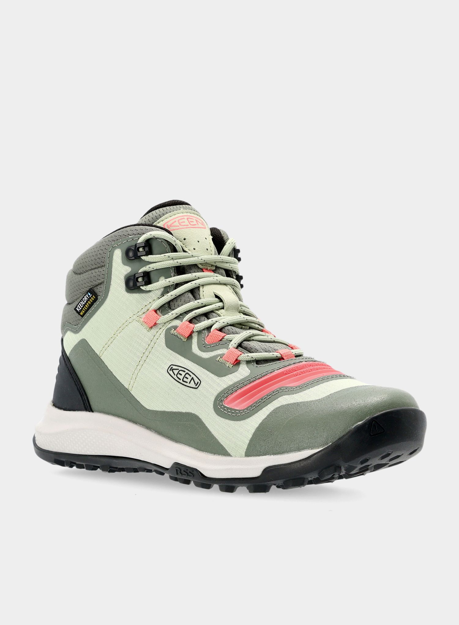 Ženski čevlji Keen Tempo Flex MID WP - castor grey/dubarry