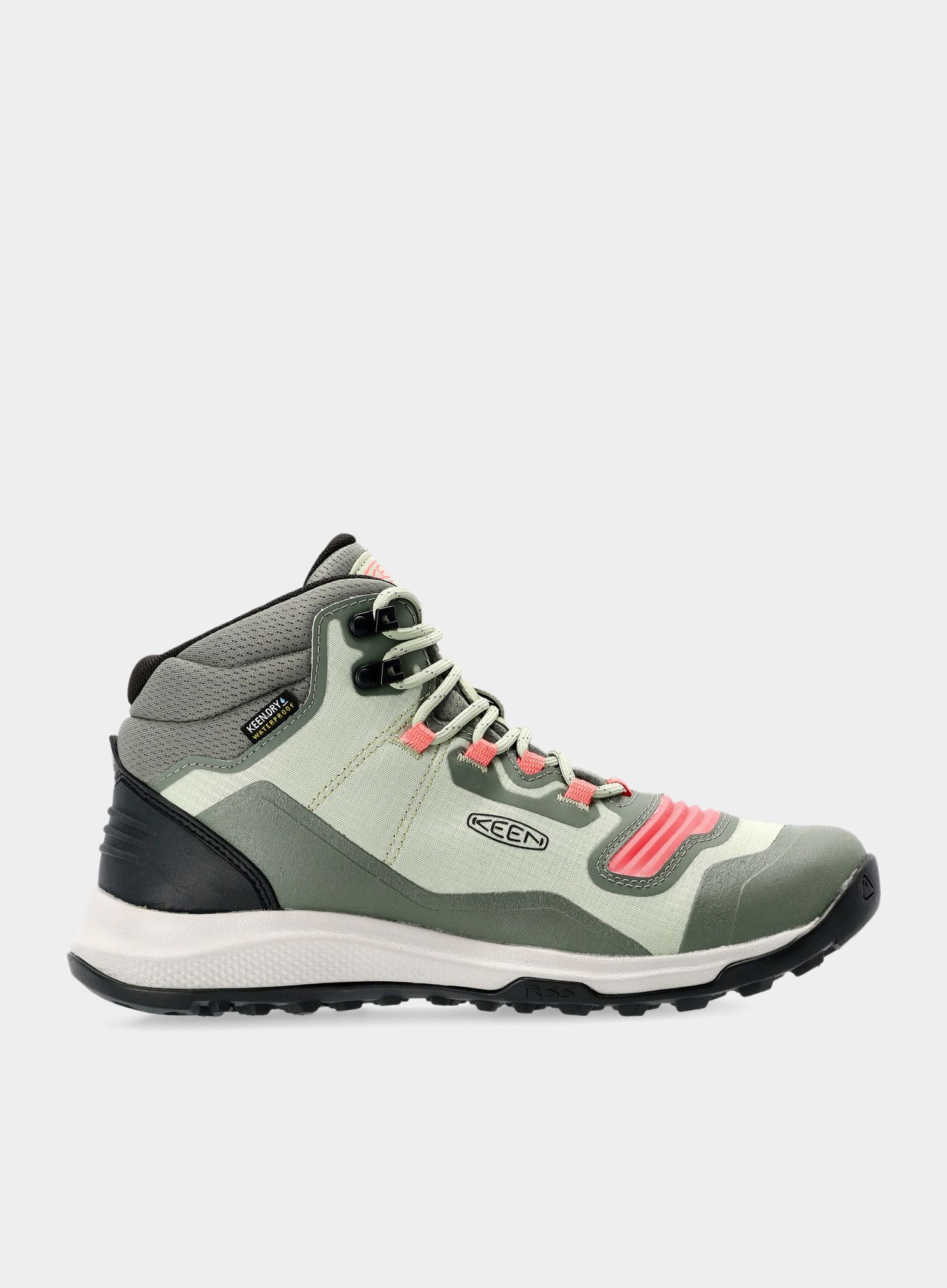 Ženski čevlji Keen Tempo Flex MID WP - castor grey/dubarry