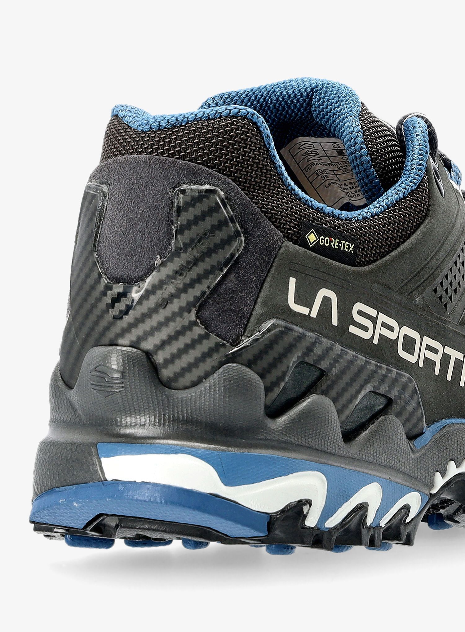 Ženski čevlji La Sportiva Ultra Raptor II Leather GTX - carbon/atlantic