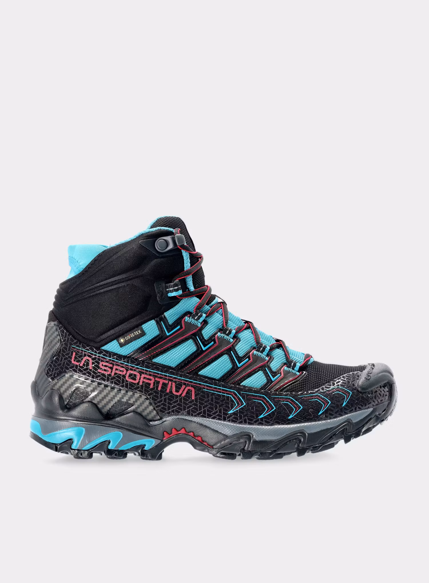 Ženski čevlji La Sportiva Ultra Raptor II Mid GTX - black/topaz